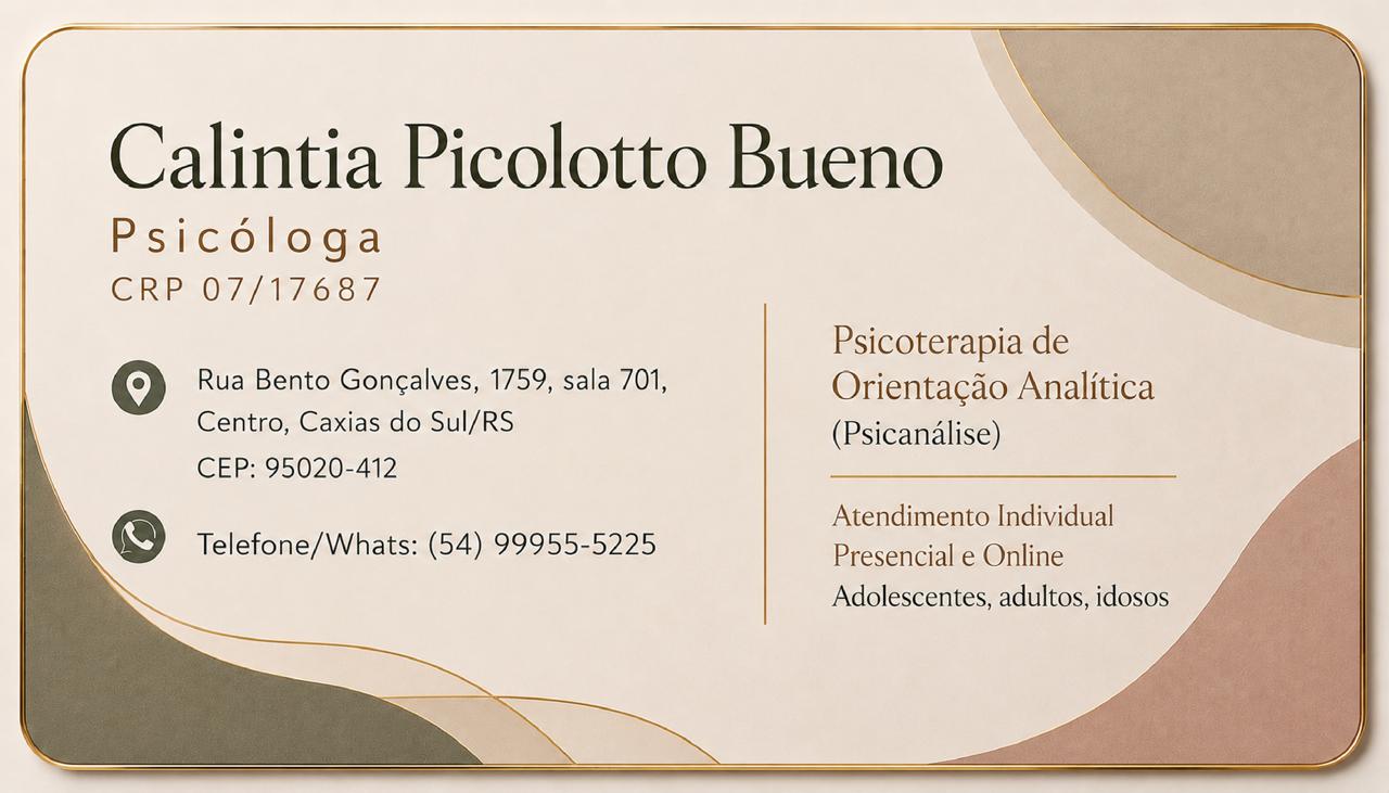 Calíntia Picolotto Bueno - Psicóloga