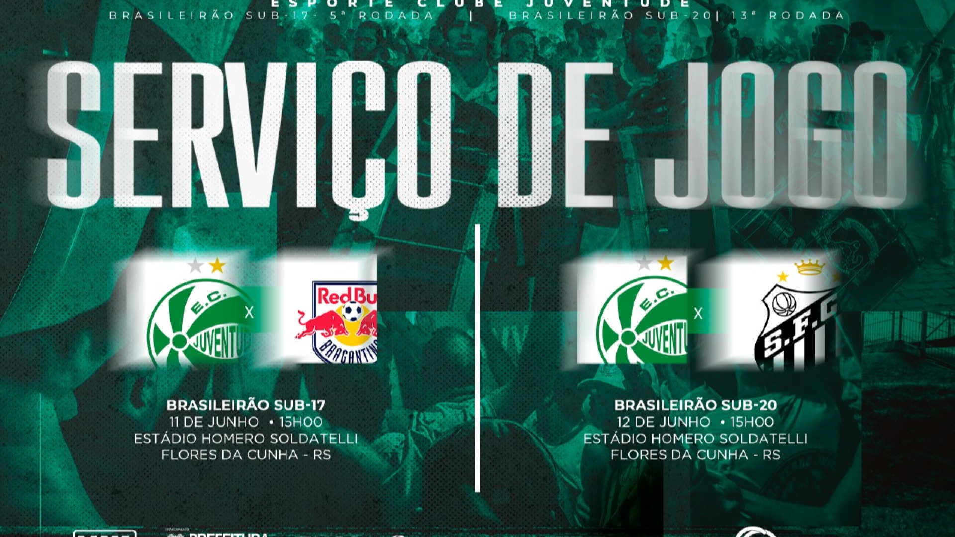 Base em dose dupla pelo Campeonato Brasileiro