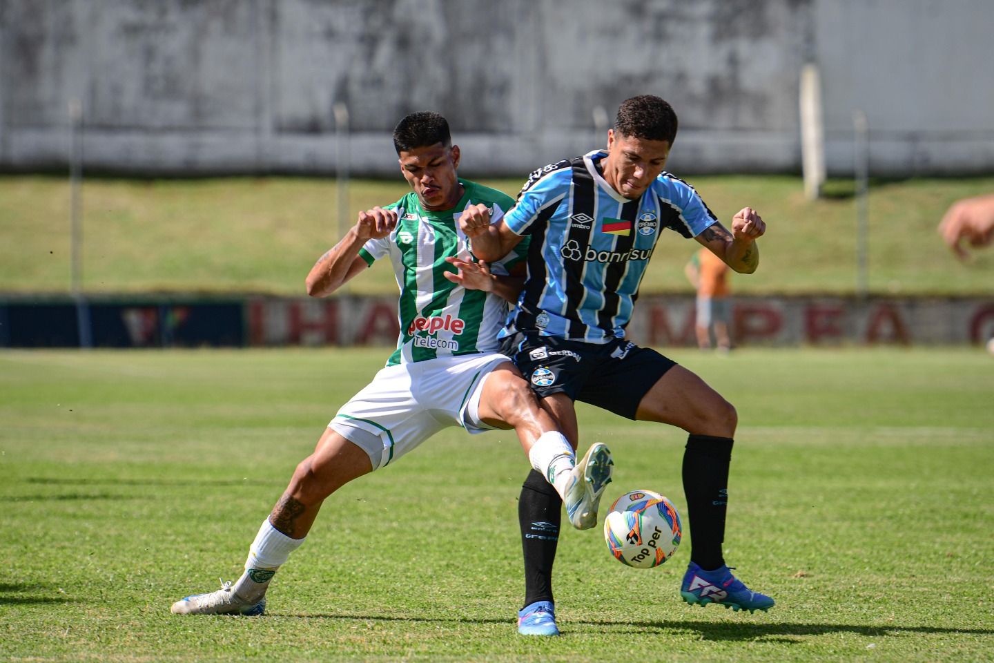 Pela partida de ida da semifinal do Gauchão Sub-20, Juventude é superado pelo Grêmio