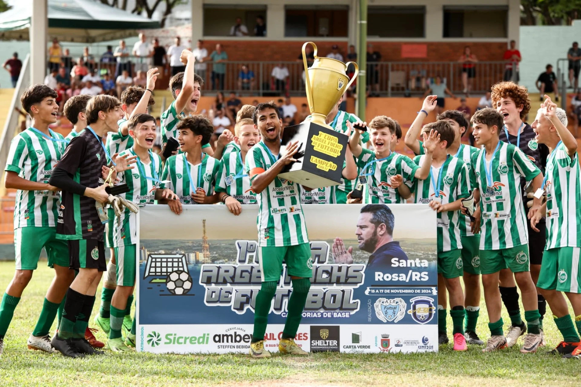 Juventude Sub-13 é campeão da primeira Copa Argel Fuchs