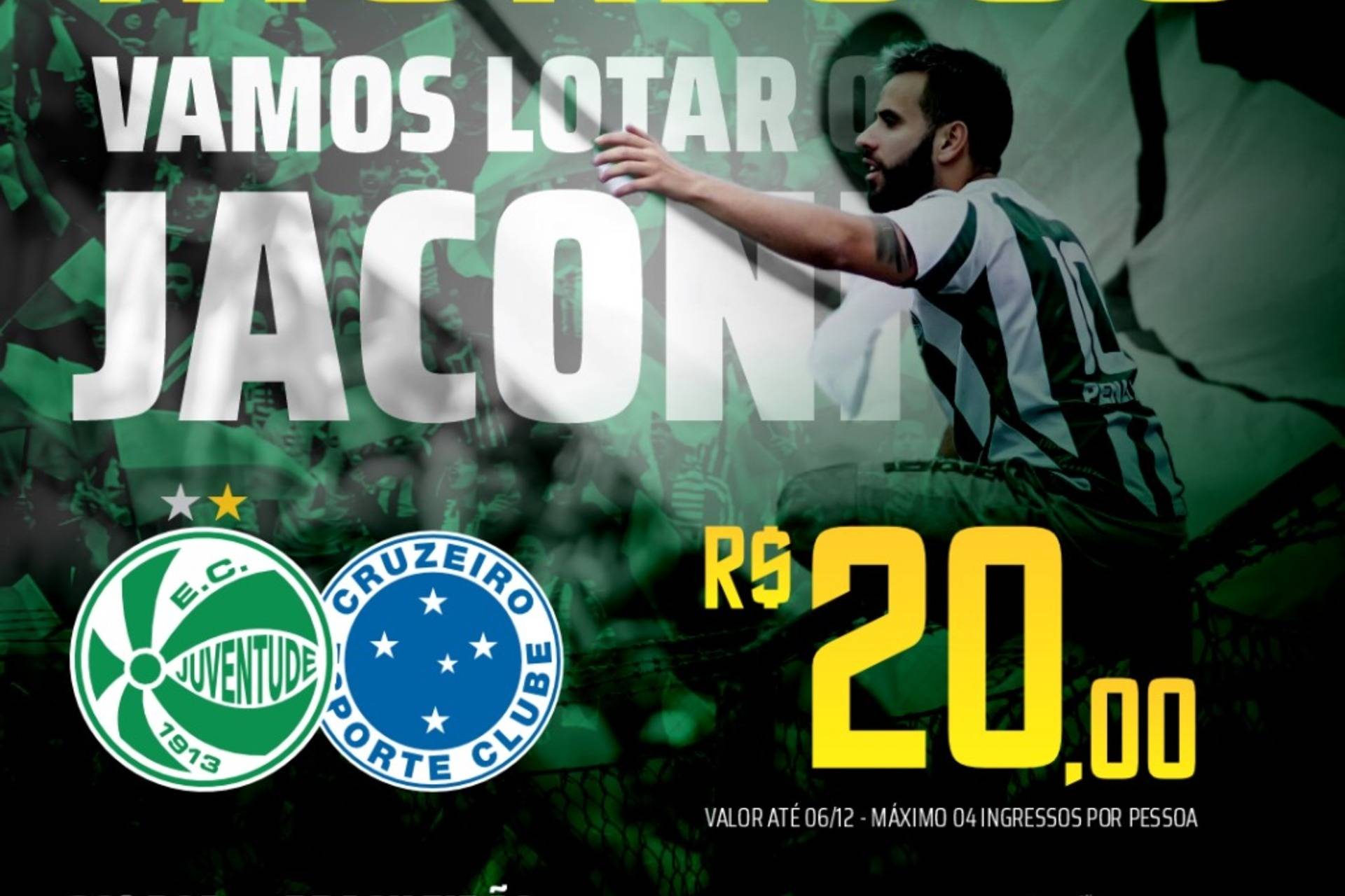 Serviço de jogo: Juventude x Cruzeiro