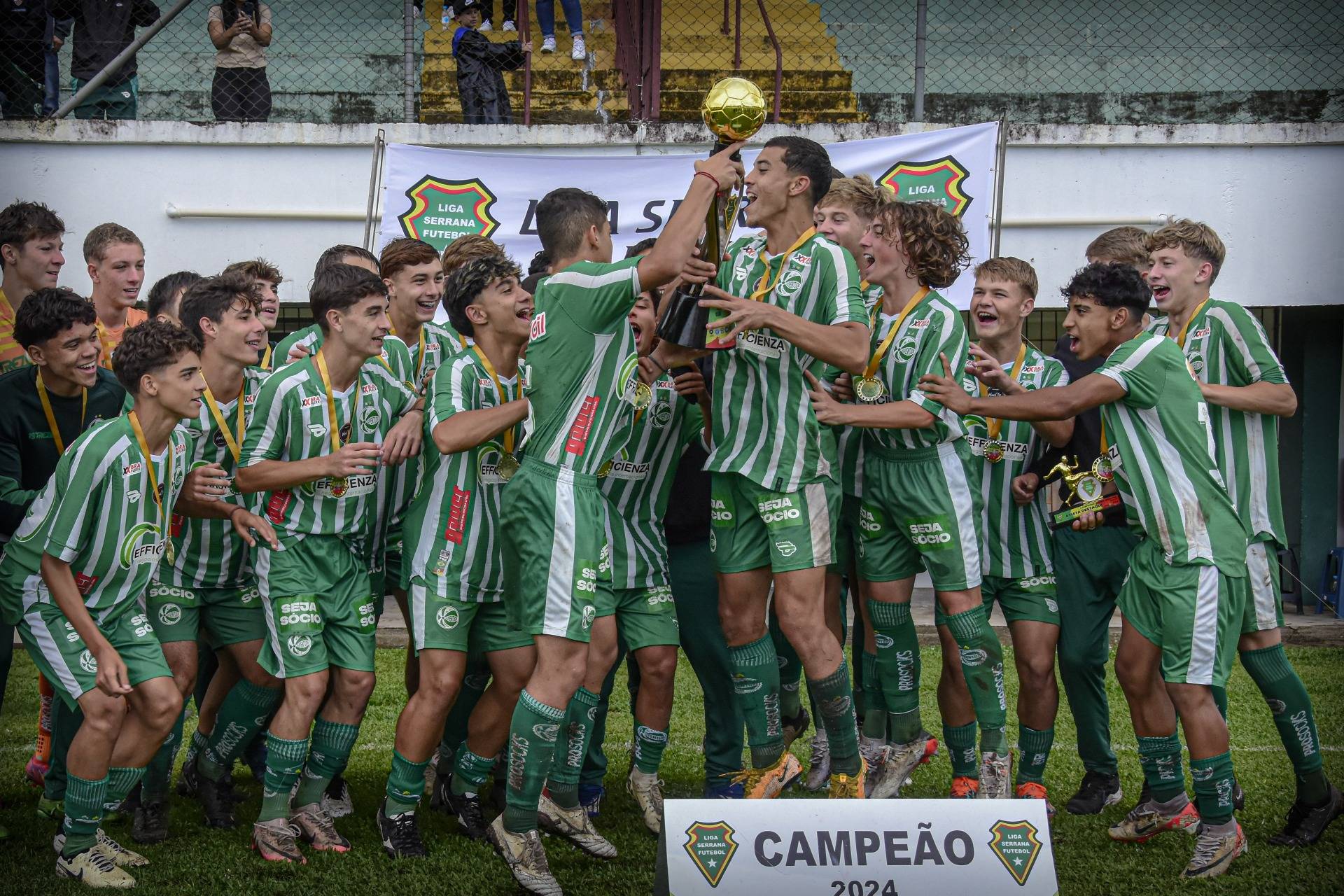 Juventude conquista a Liga Serrana Sub-15