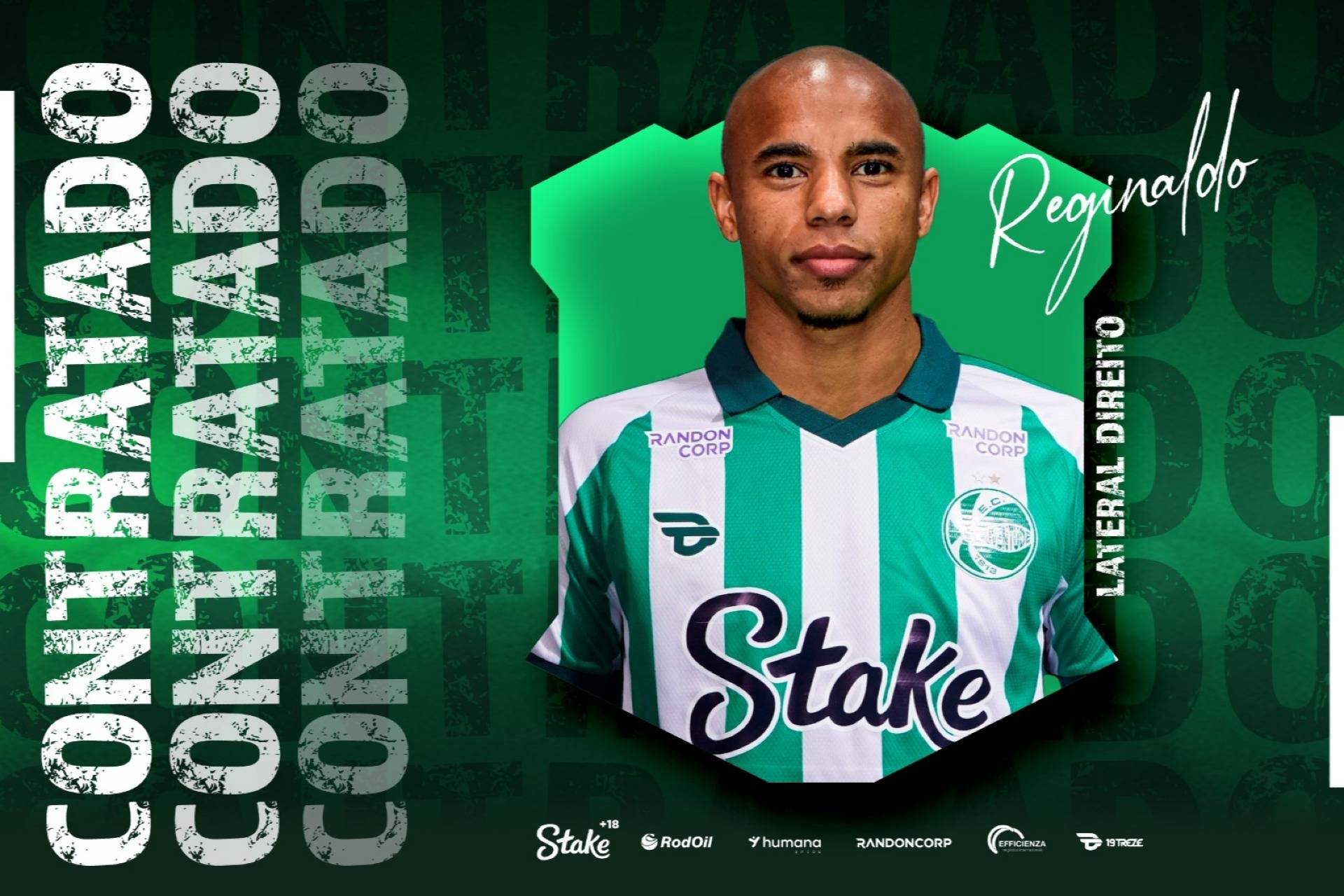 Lateral direito Reginaldo é o primeiro reforço do Juventude para 2025