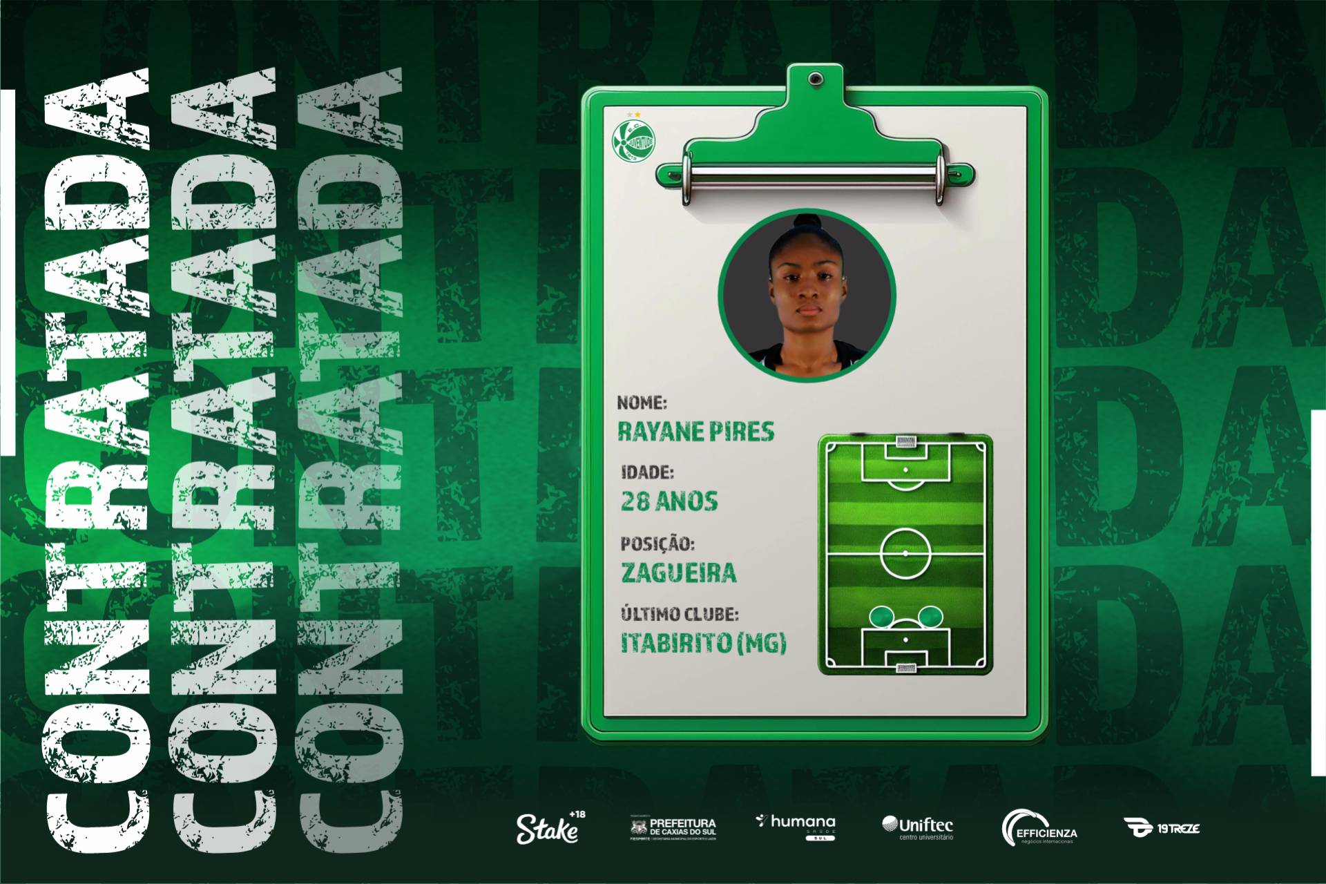 Departamento Feminino do Juventude anuncia as primeiras contratações