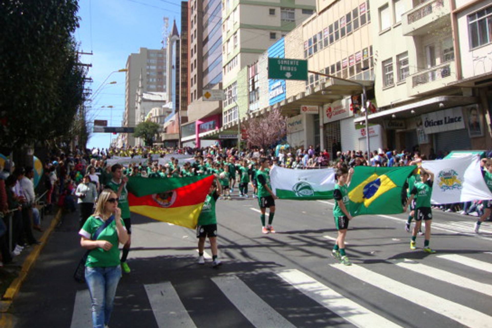 100 anos do Ju foi tema do 7 de Setembro