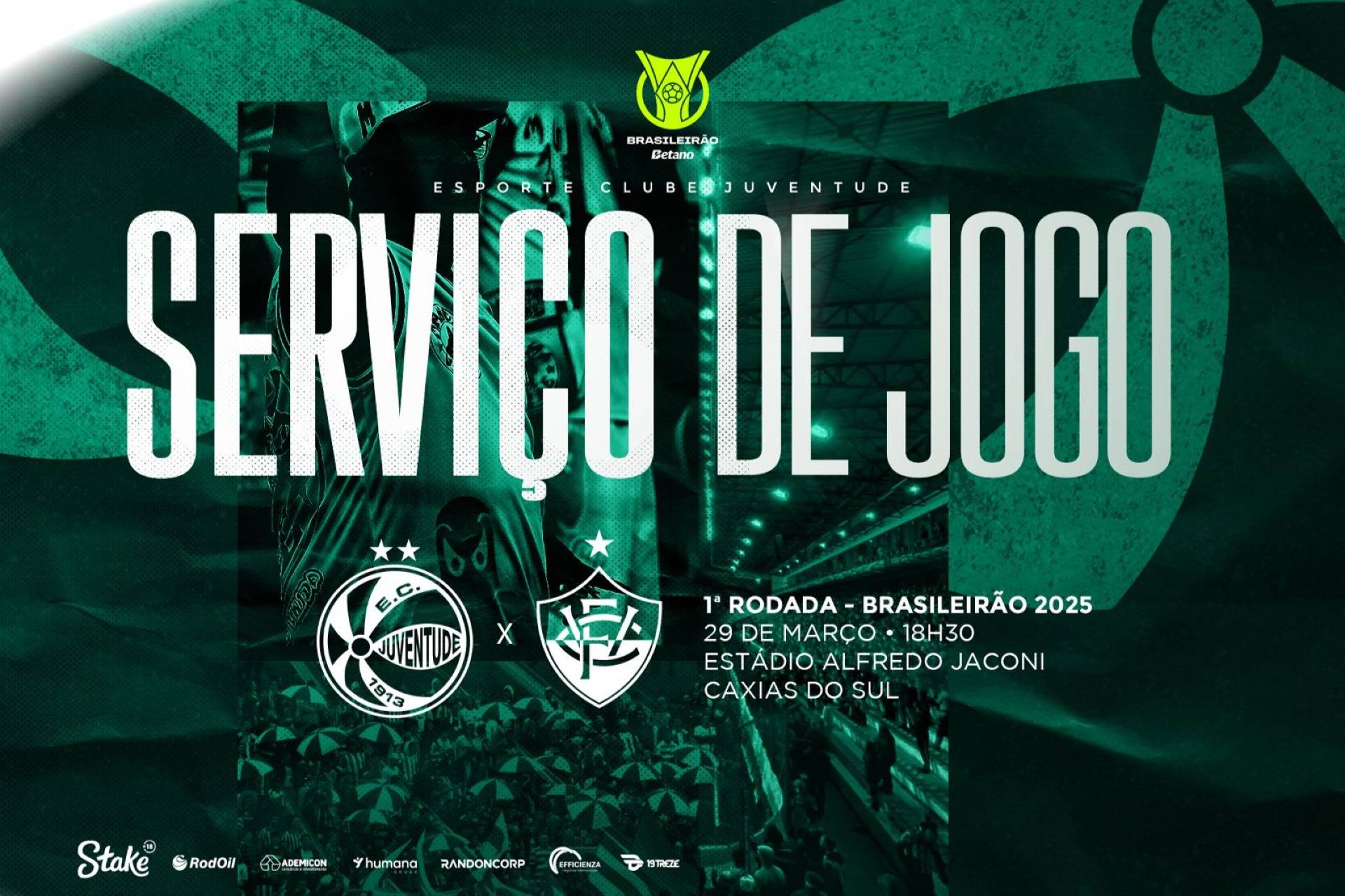 Serviço de Jogo: Juventude x Vitória
