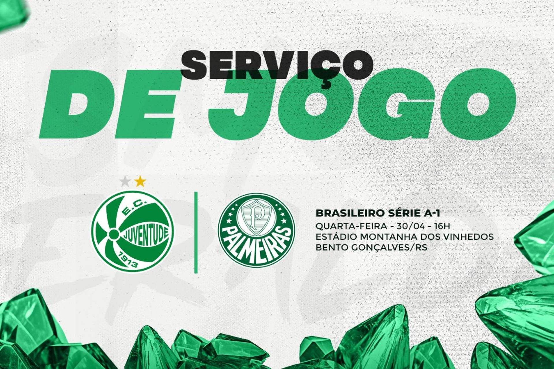 Brasileiro Feminino A-1: Juventude x Palmeiras