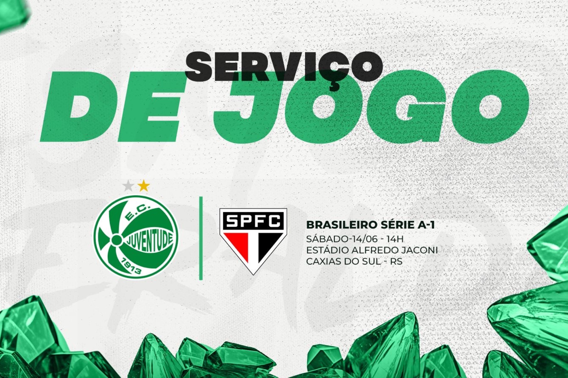 Brasileiro Feminino A-1: Juventude x São Paulo