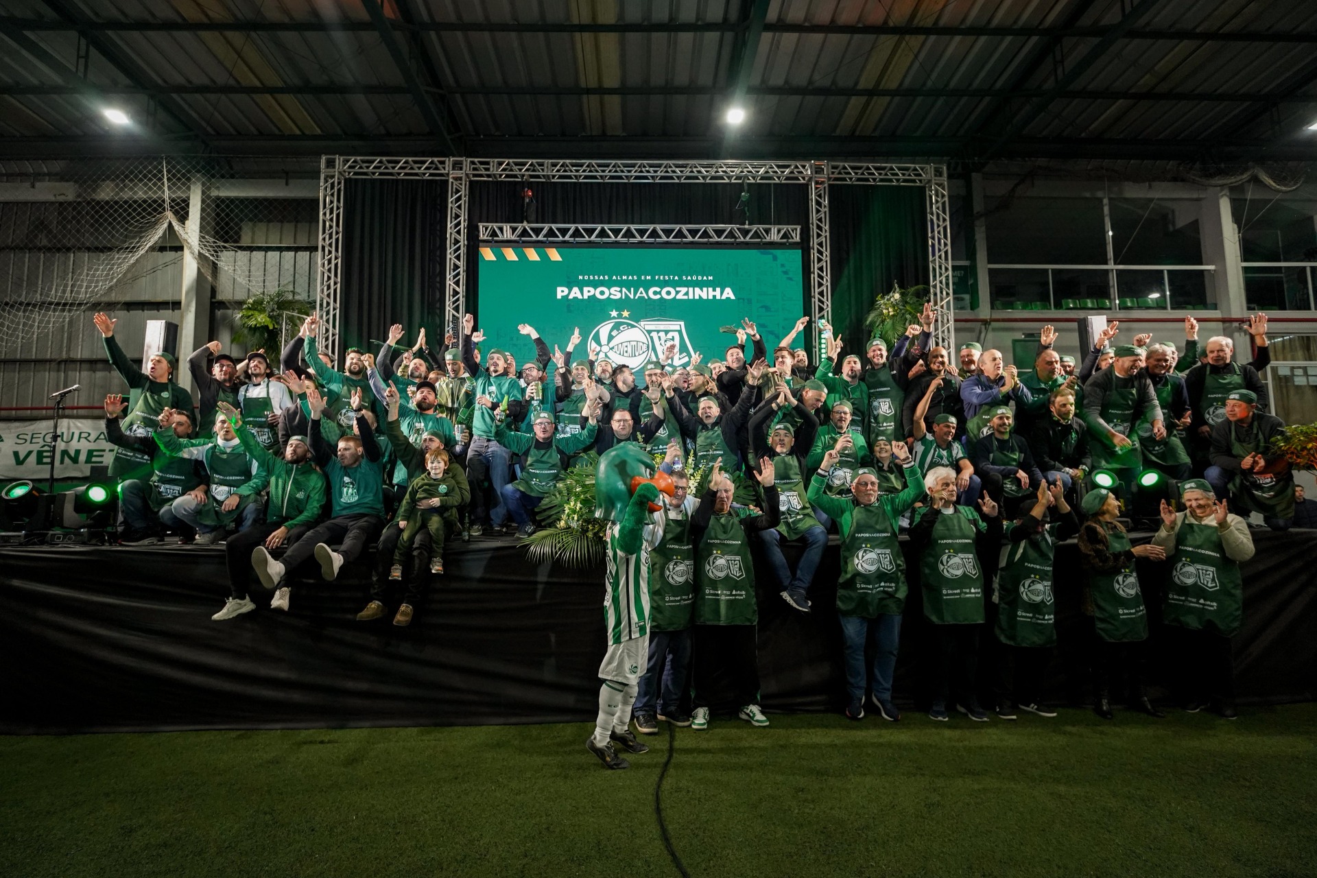 "Papos na Cozinha" reuniu 1500 pessoas em comemoração os 112 anos do Juventude