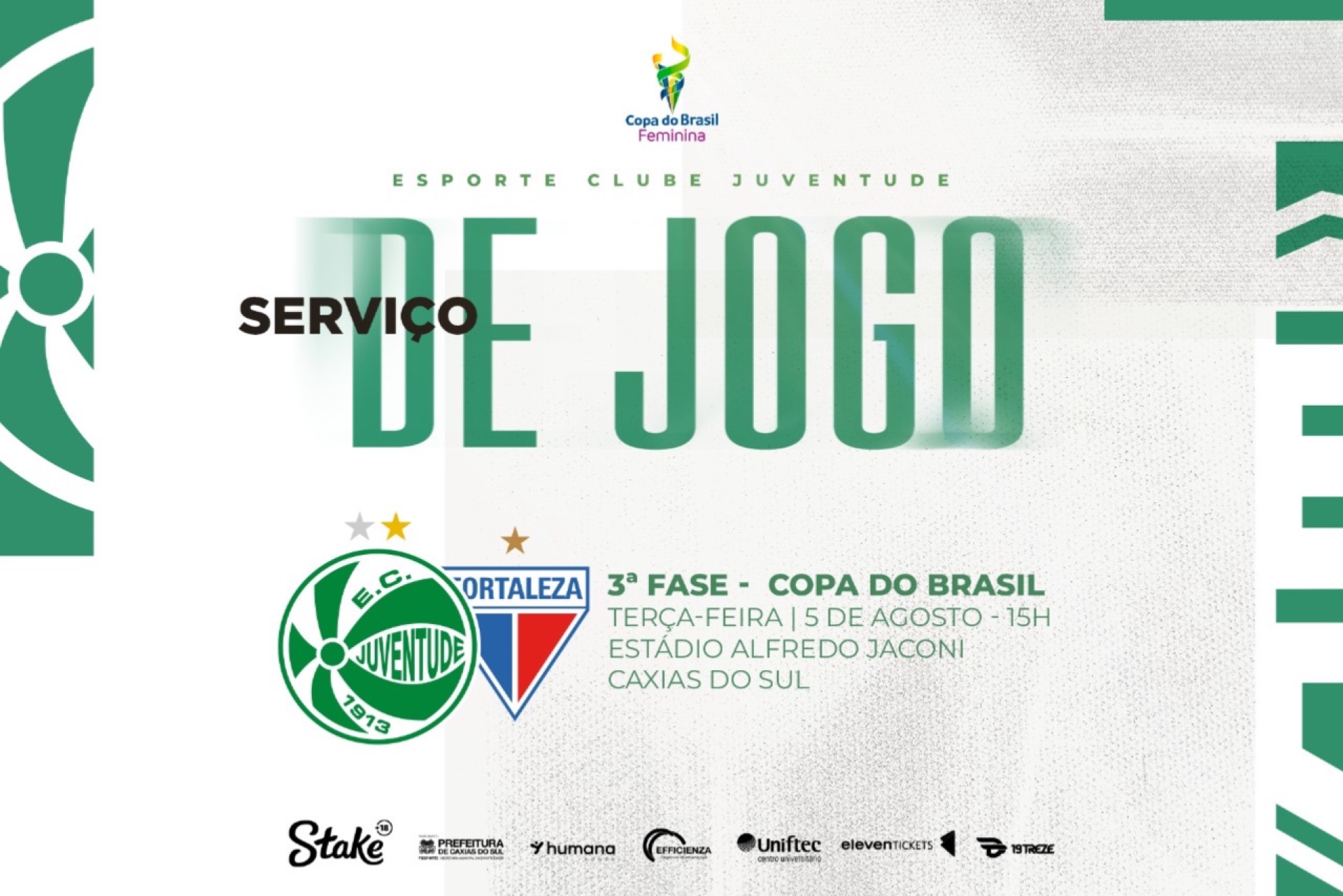 Copa do Brasil: Juventude x Fortaleza 