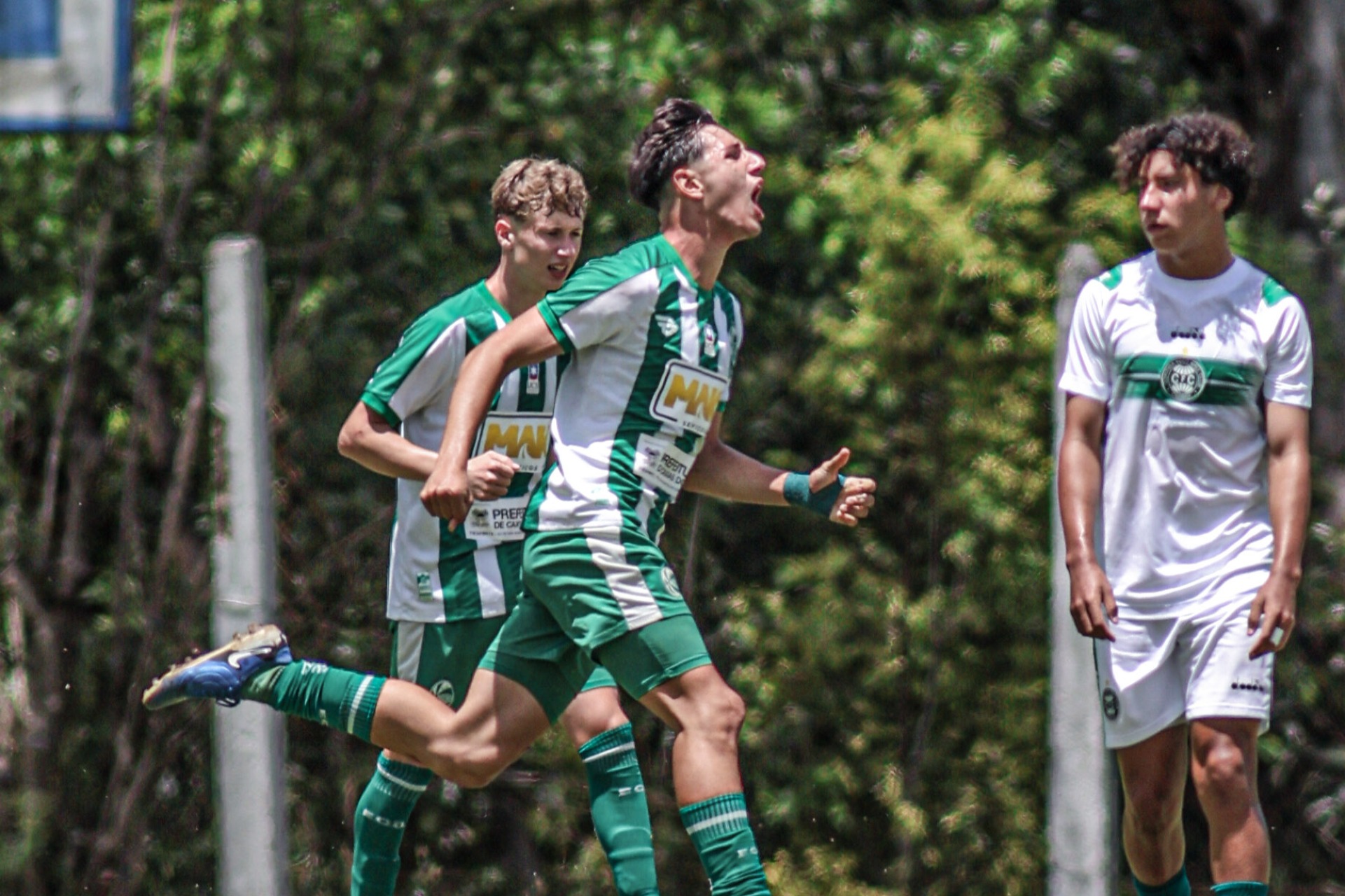 Juventude vence o Coritiba e larga em vantagem nas quartas da Copa Sul Sub-17