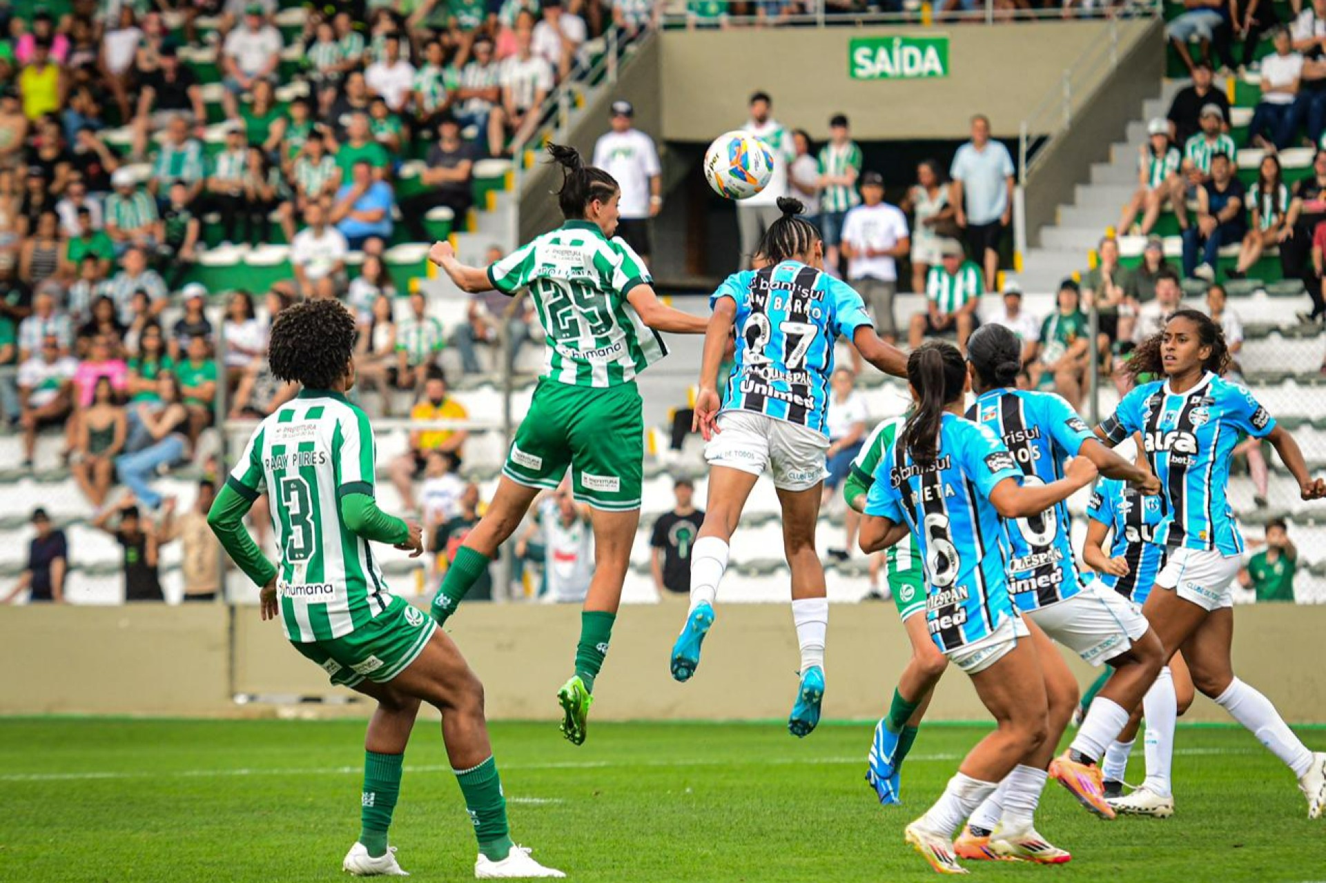 Juventude larga em desvantagem na decisão do Gauchão Feminino
