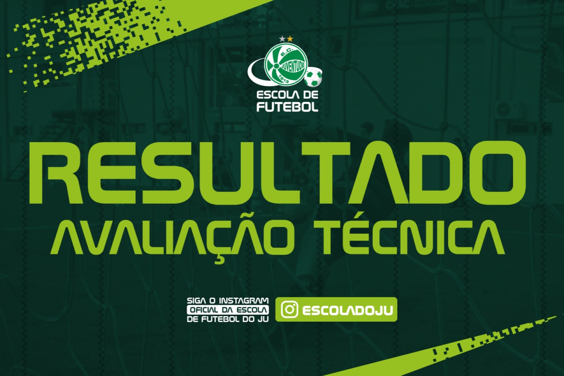 Confira a lista de aprovados da Avaliação Técnica da Escola de Futebol do Juventude – Porto Alegre
