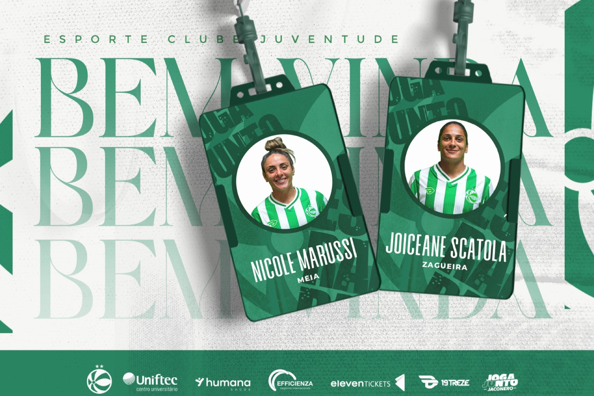 Departamento Feminino confirma mais dois reforços para a temporada 2026