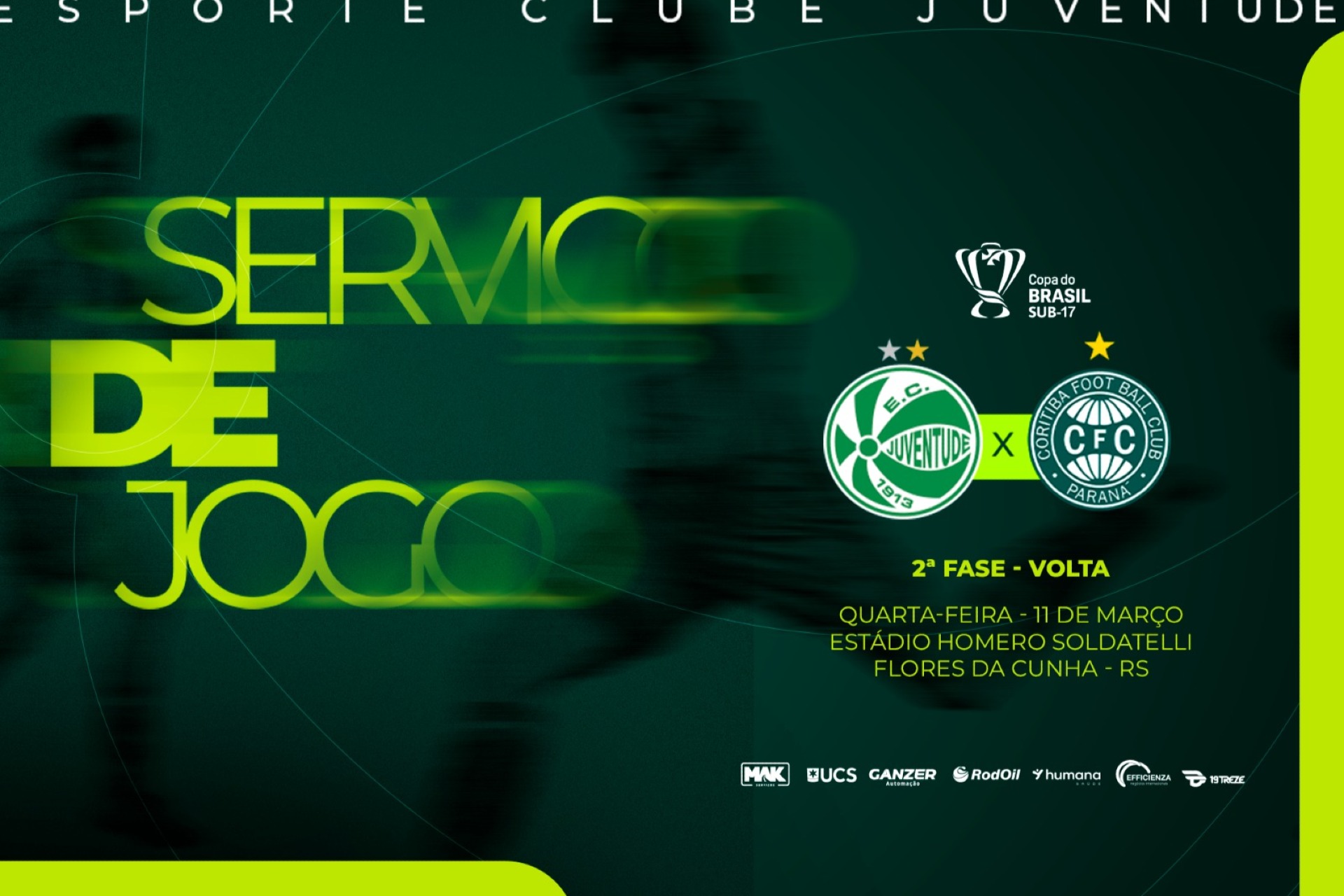 Copa do Brasil Sub-17: Juventude x Coritiba
