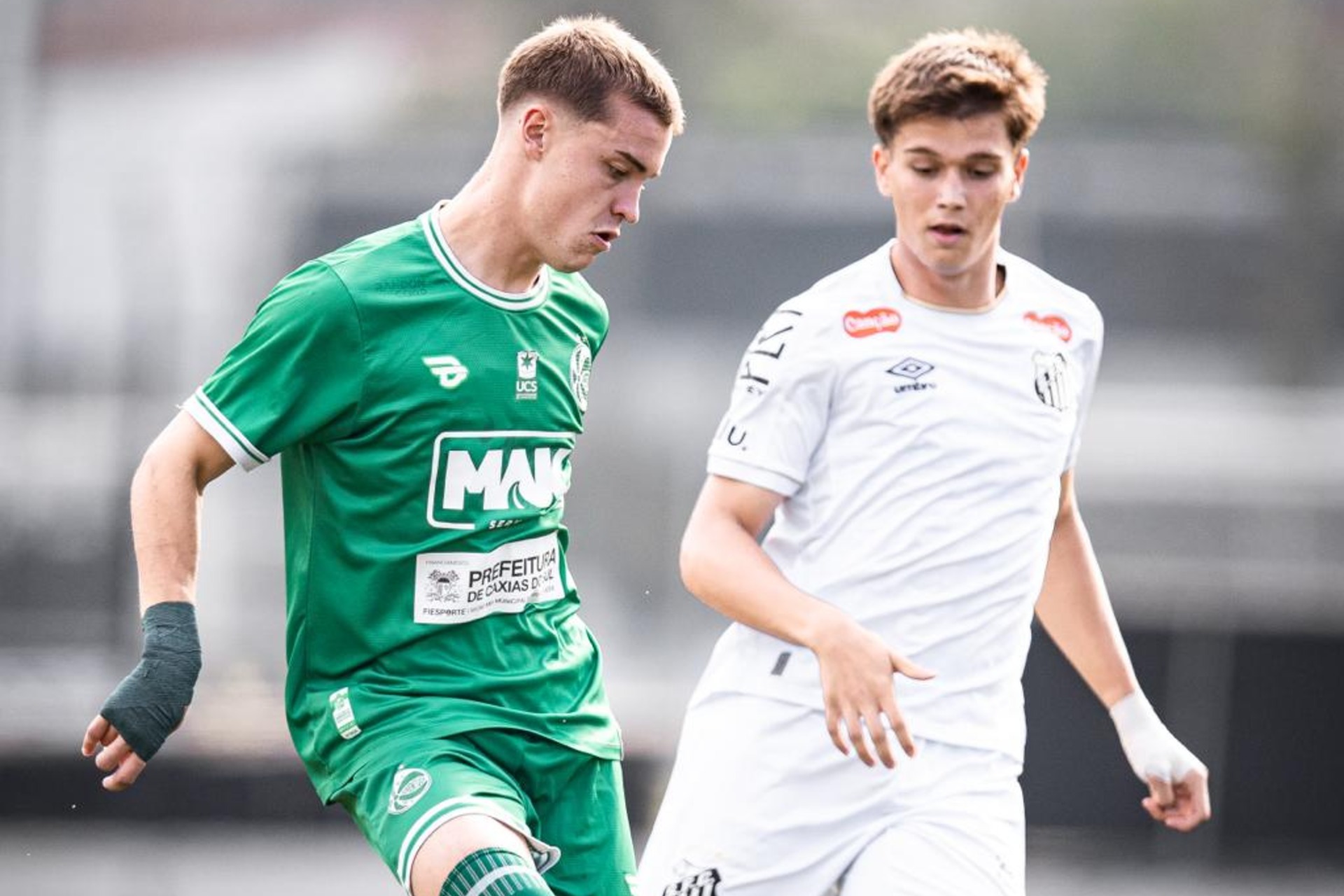 Pelo Brasileirão Sub-20, Juventude é superado pelo Santos