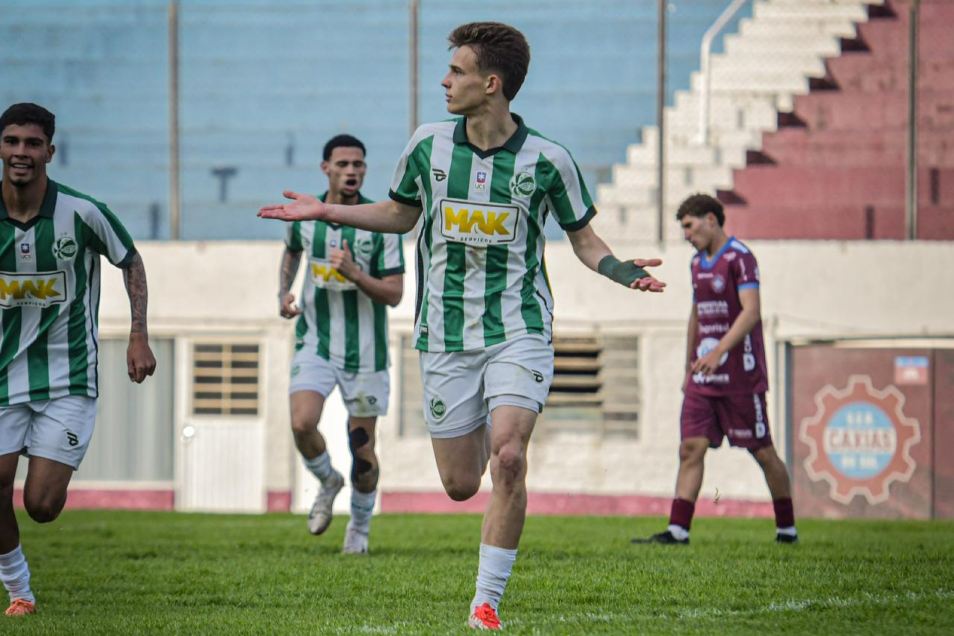 Goleada Jaconera! Juventude larga em vantagem nas quartas de final do Gauchão sub-20