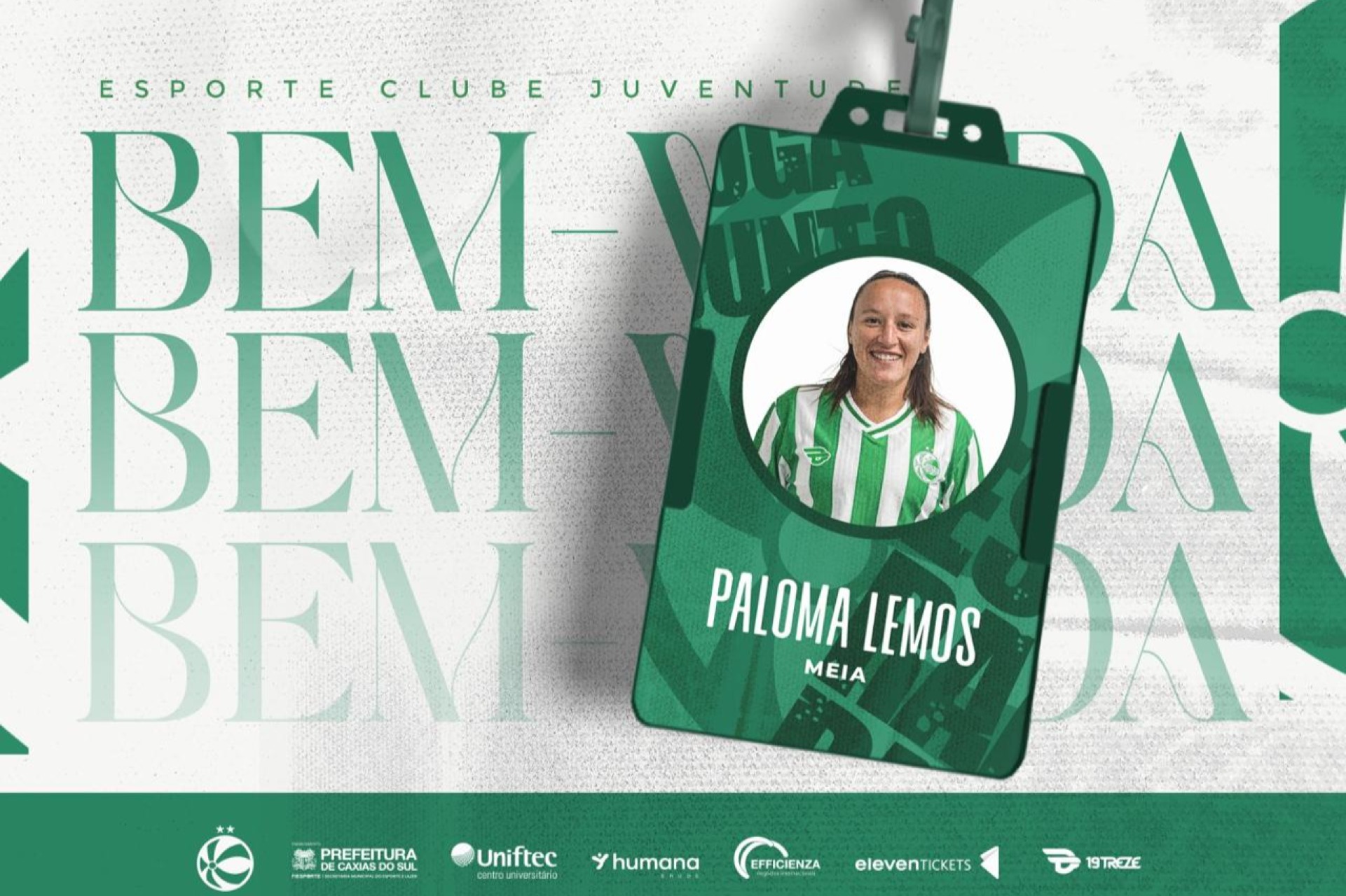 Departamento Feminino confirma a contratação de Paloma Lemos para a sequência da temporada 2026