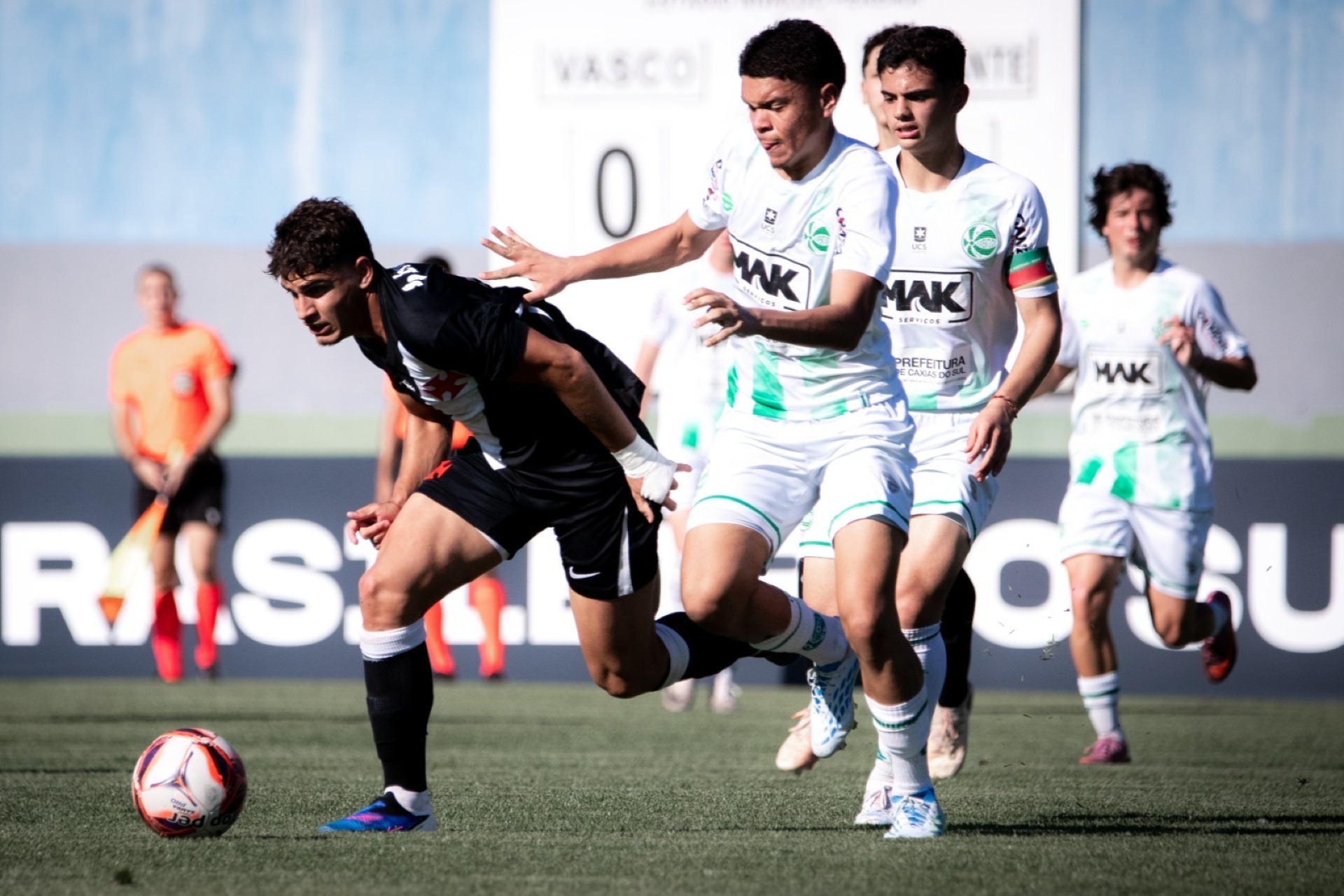 Fora de casa, Juventude Sub-17 é superado pelo Vasco