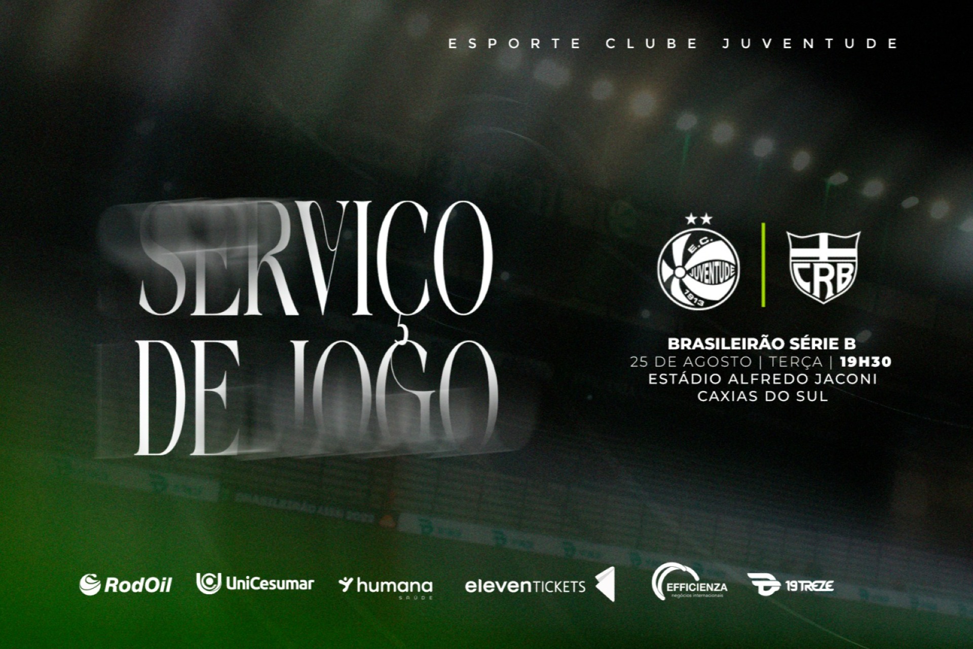 Serviço de jogo: Juventude x CRB