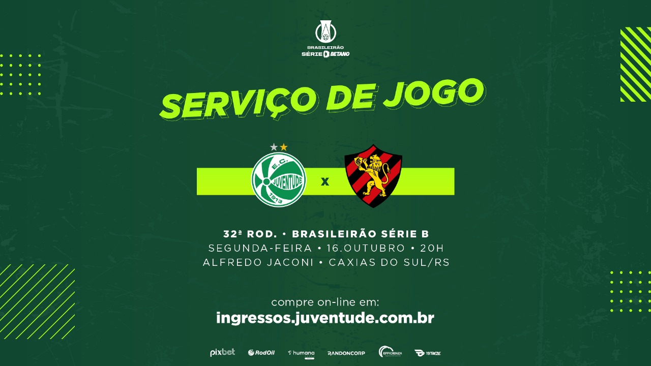 Serviço de Jogo: Juventude x Sport