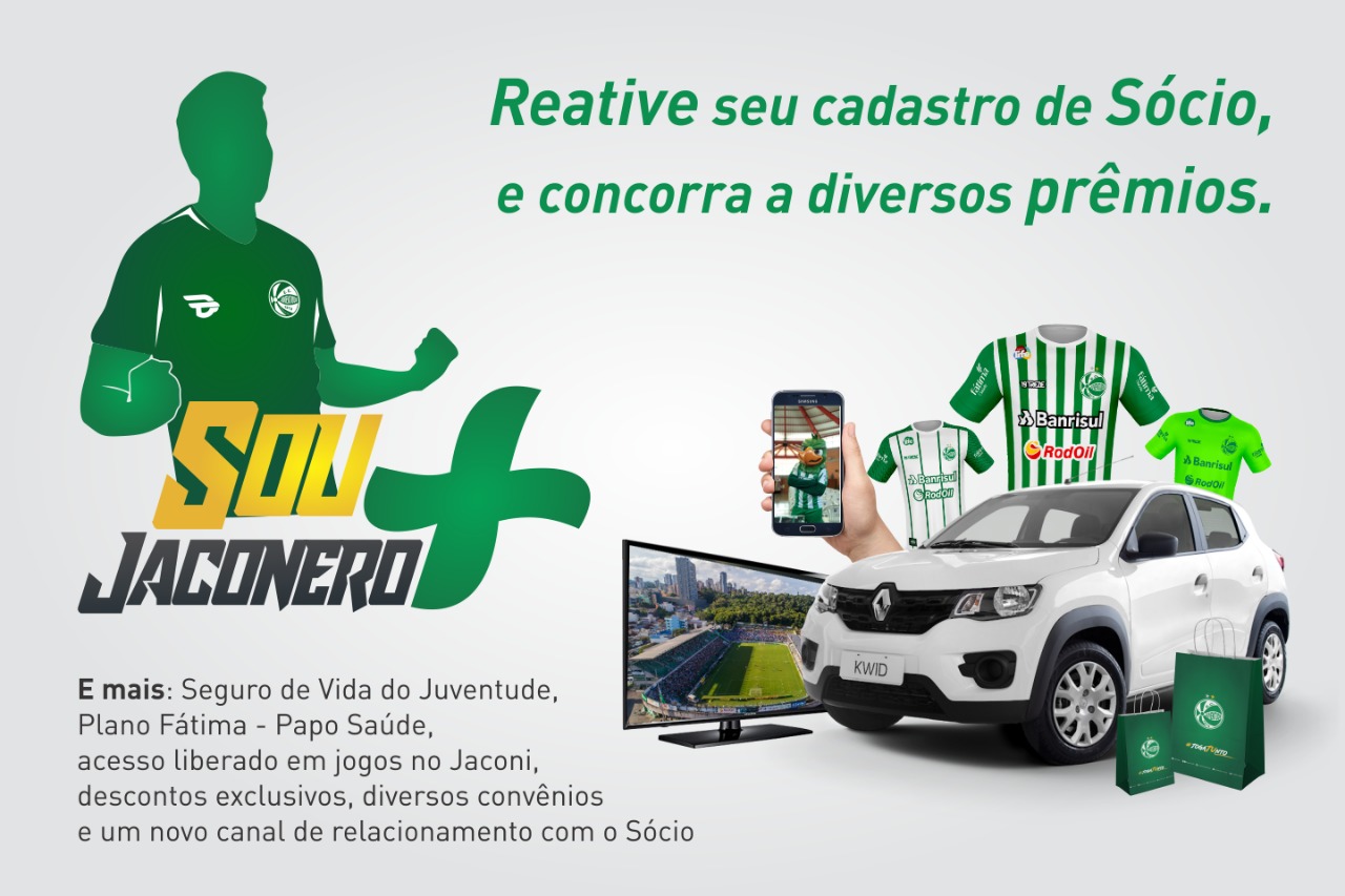 Juventude lança campanha com novidades para os sócios