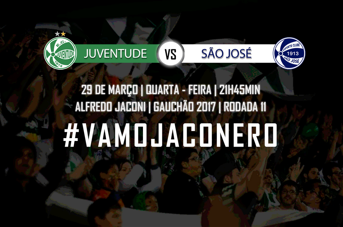 Juventude x São José: serviço de jogo