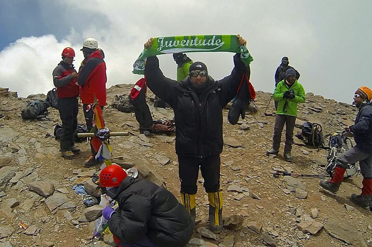 Montanhista Mauro Chies quer levar o Juventude ao topo do mundo