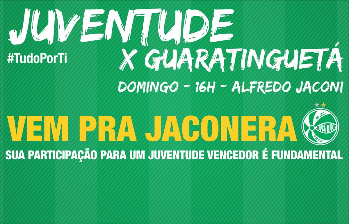Juventude x Guaratinguetá – serviço de jogo