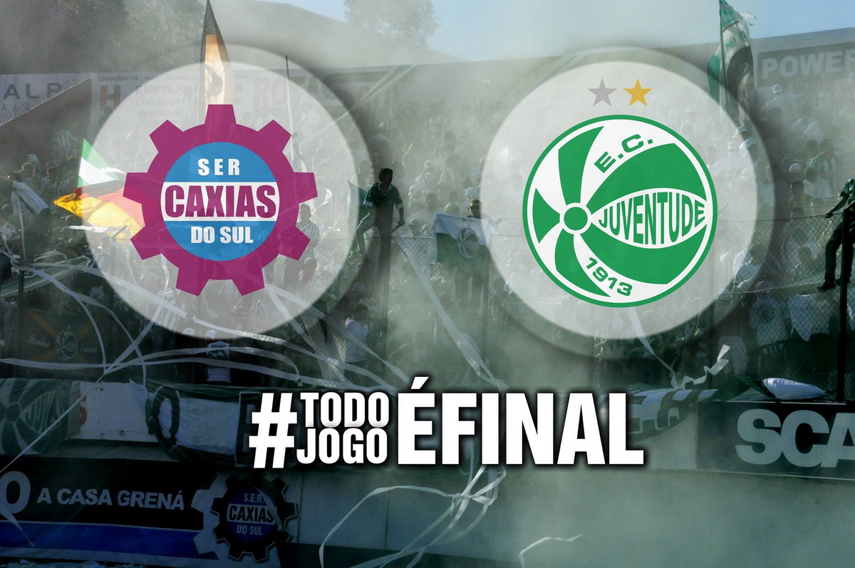 Serviço de jogo para o clássico Ca-Ju