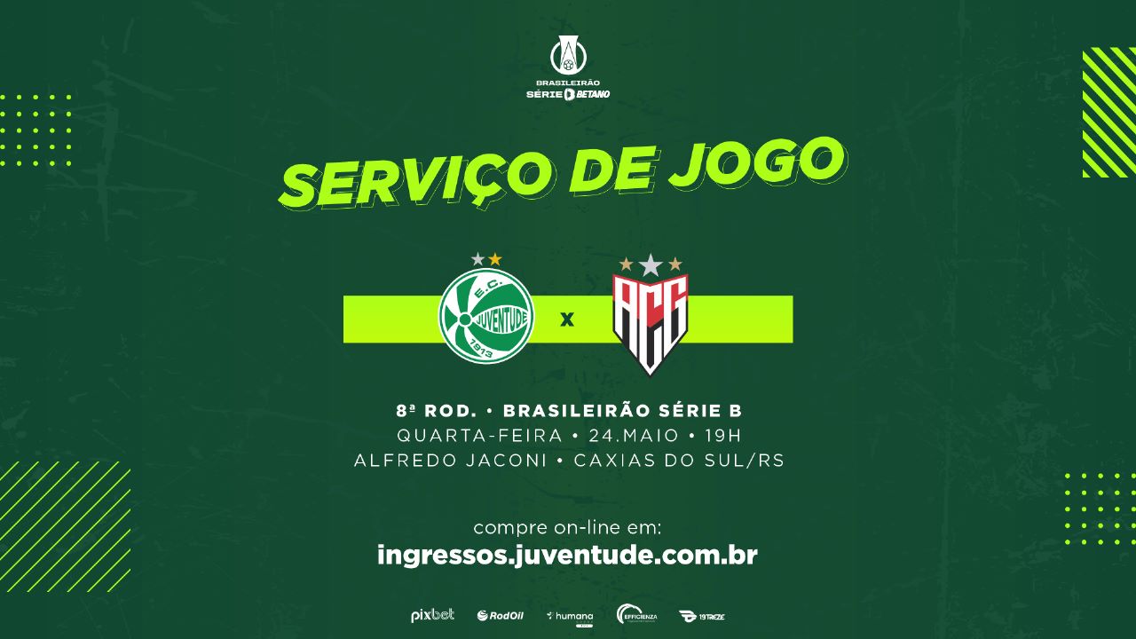 Juventude x Atlético (GO) – Serviço de jogo
