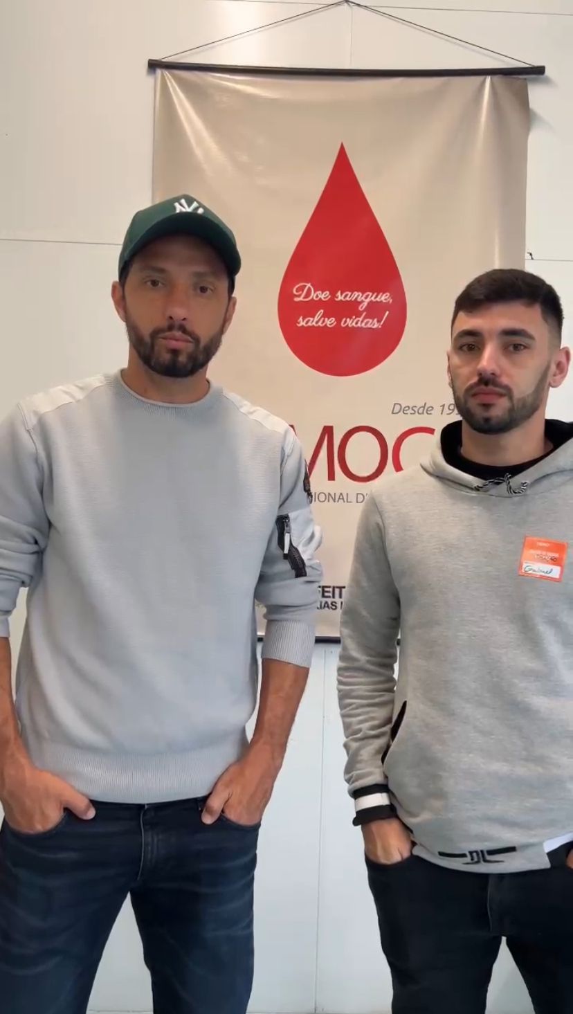 Funcionários e atletas do Juventude realizam doação de sangue no Hemocentro Regional de Caxias do Sul
