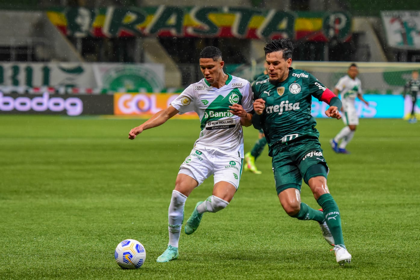 No Allianz Parque, Ju sai na frente, sofre empate e garante ponto importante diante do Palmeiras
