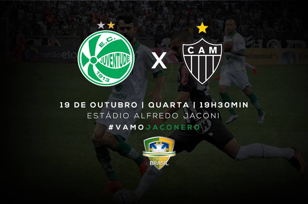 Juventude x Atlético-MG: serviço de jogo