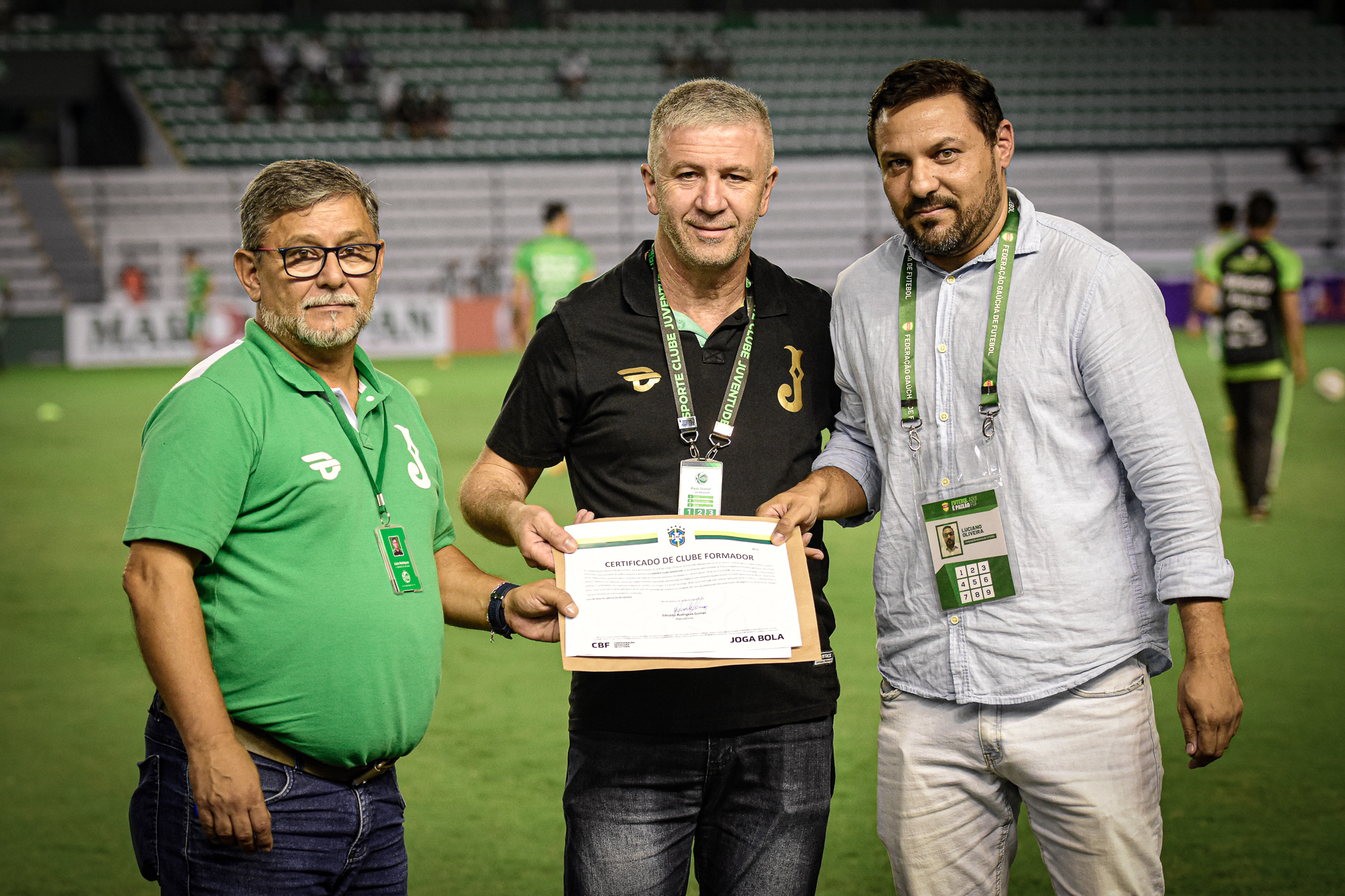 Juventude renova Certificado de Clube Formador