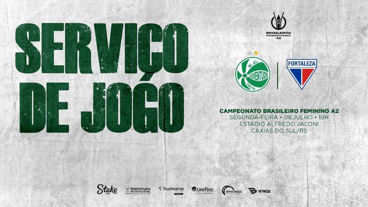 Serviço de jogo - Campeonato Brasileiro Feminino A-2: Juventude x Fortaleza