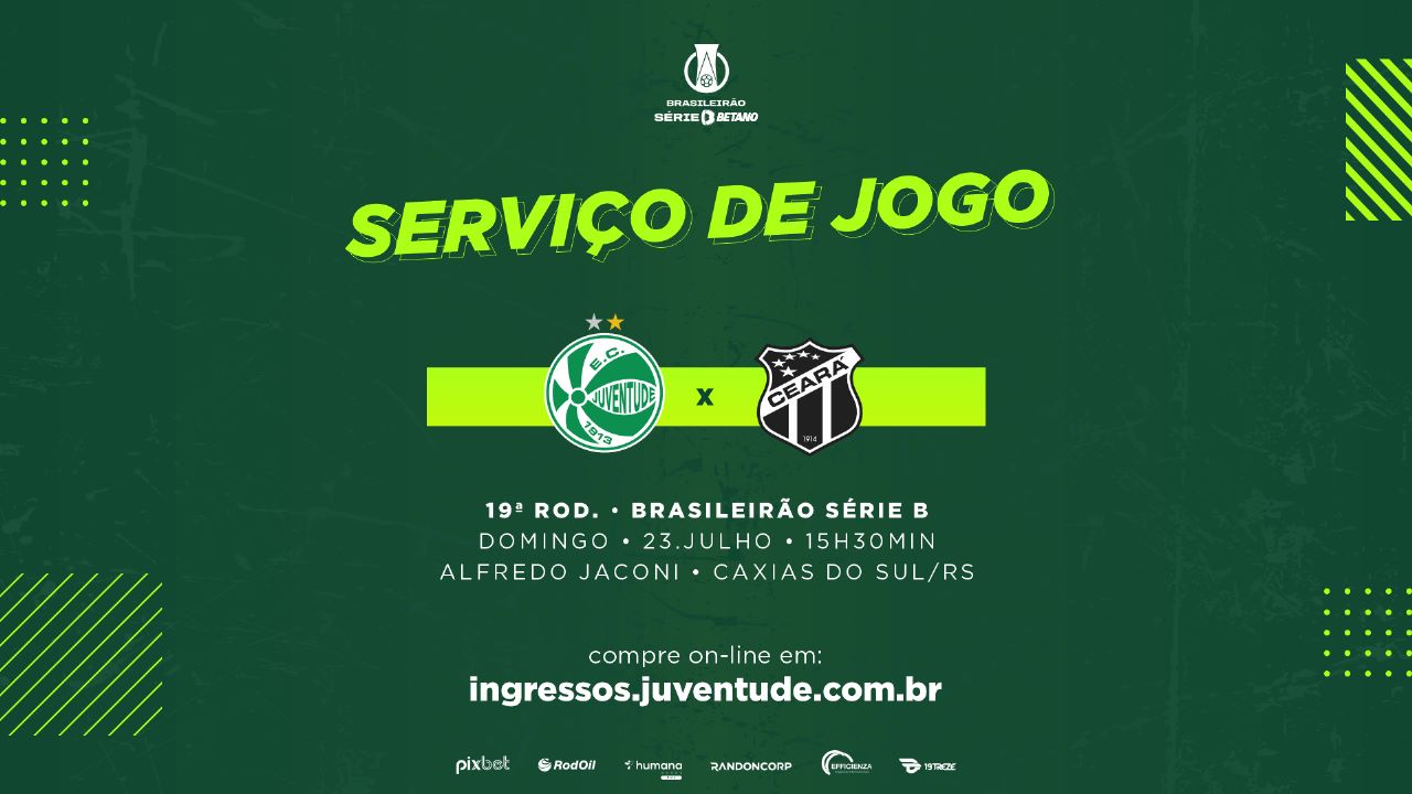 Serviço de jogo: Juventude x Ceará