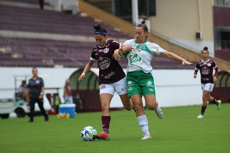 Em jogo de muita disputa, Juventude é superado pela Ferroviária na estreia do Brasileiro Feminino sub-20