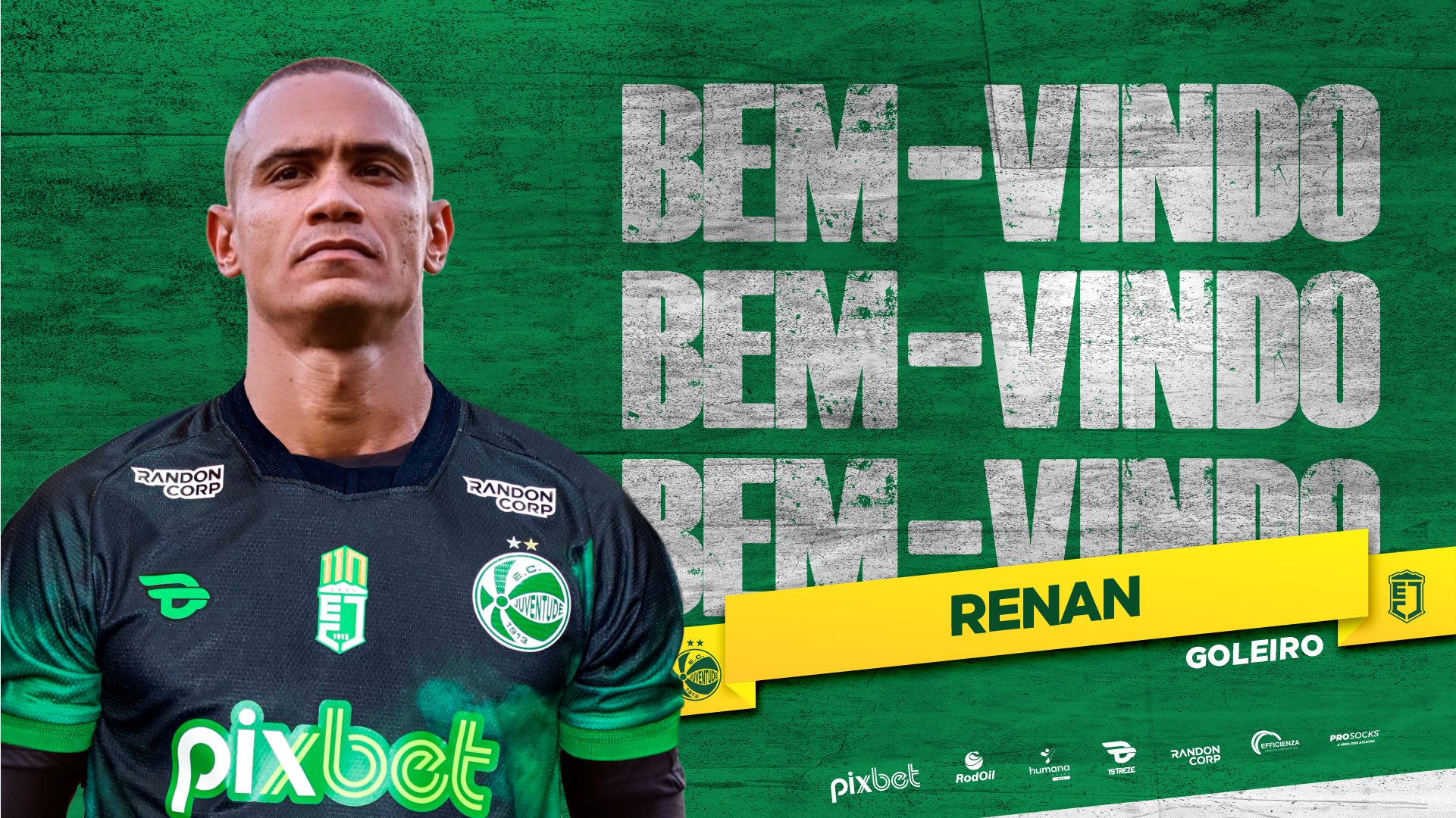 Goleiro Renan reforça o Juventude para a temporada 2024