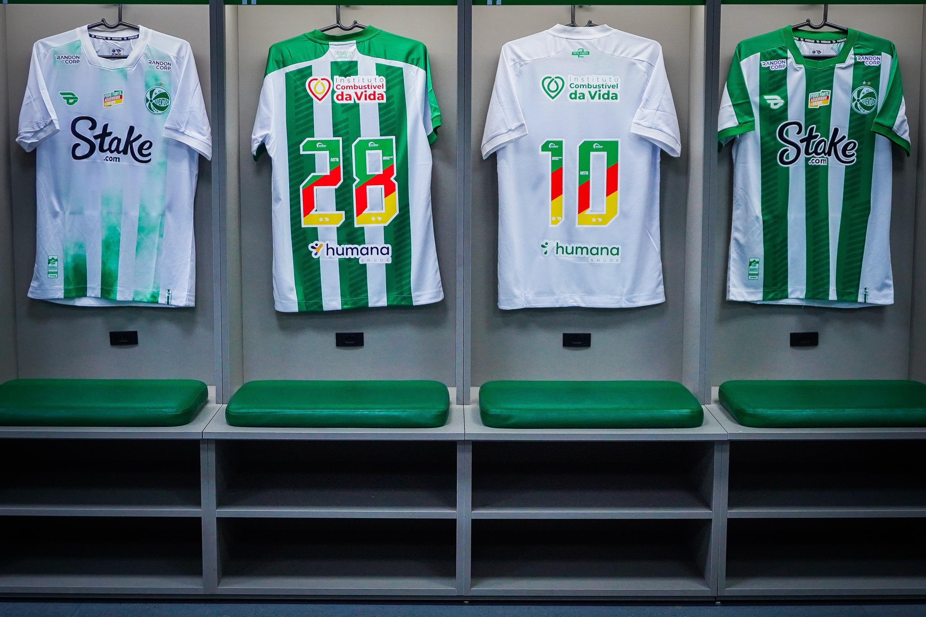Juventude levará as cores da bandeira do Rio Grande do Sul na numeração das camisas 2023/2024