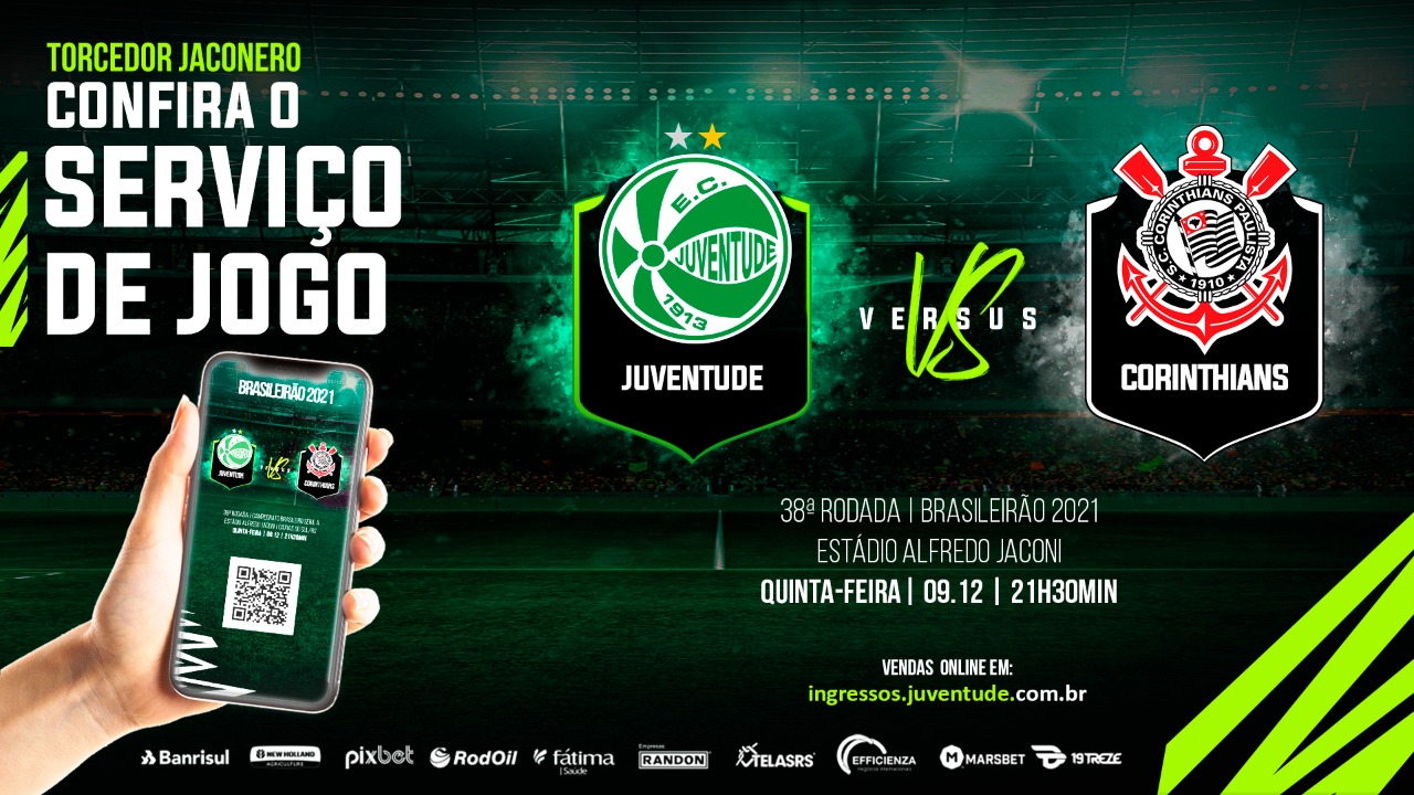 Juventude x Corinthians - Serviço de jogo