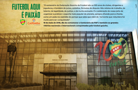 Juventude parabeniza a FGF pelos 100 anos de história