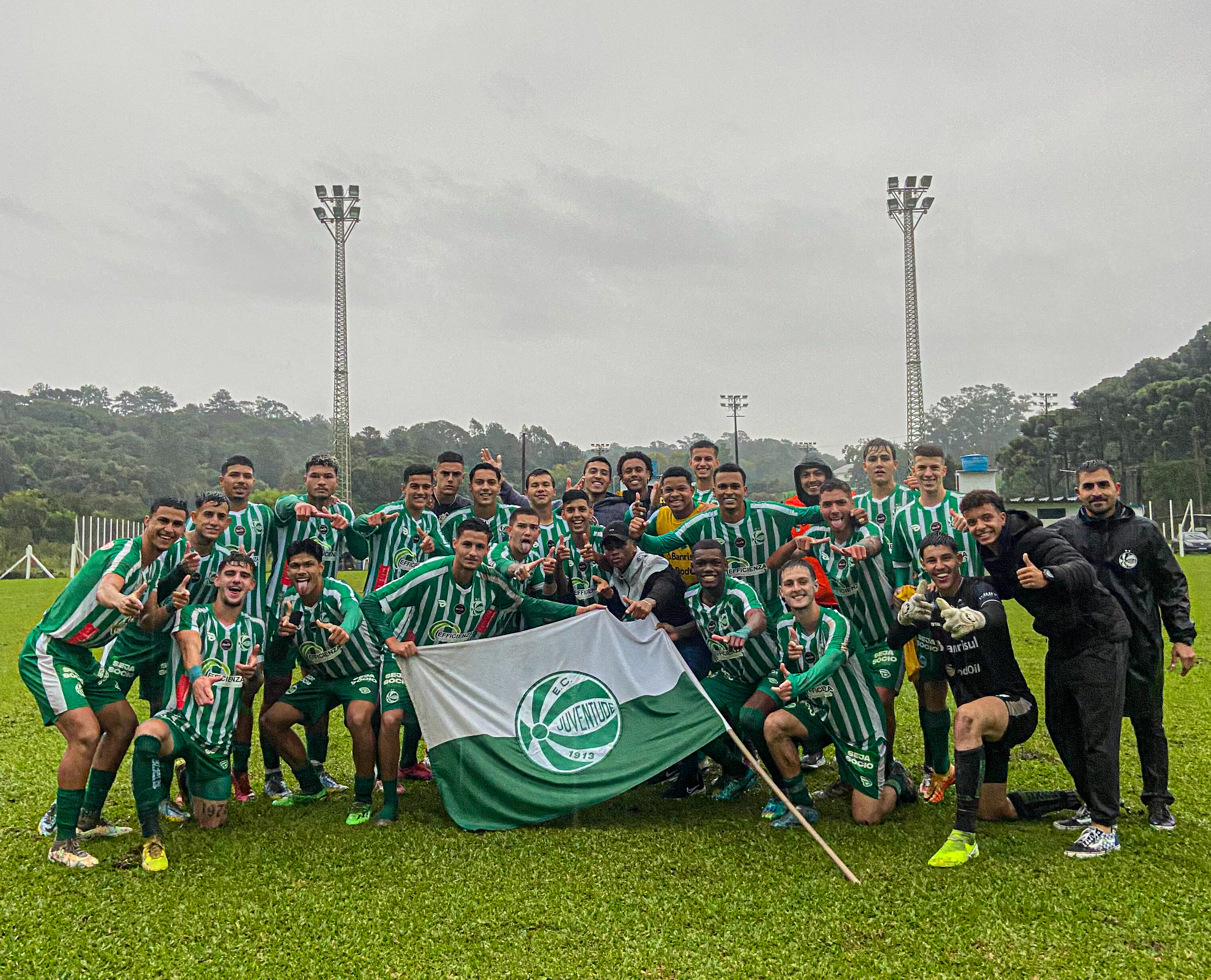 Juventude vence e segue 100% no Gauchão sub-20