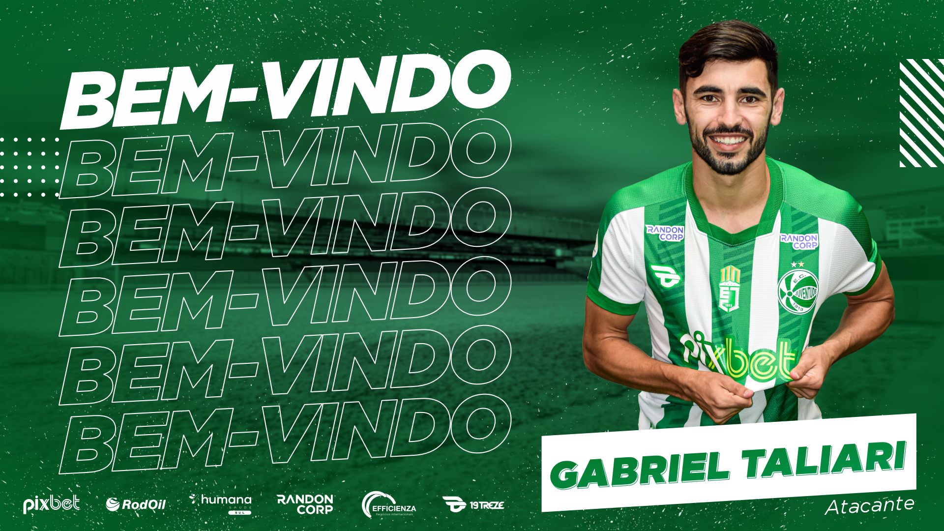 Gabriel Taliari é o novo reforço do Juventude