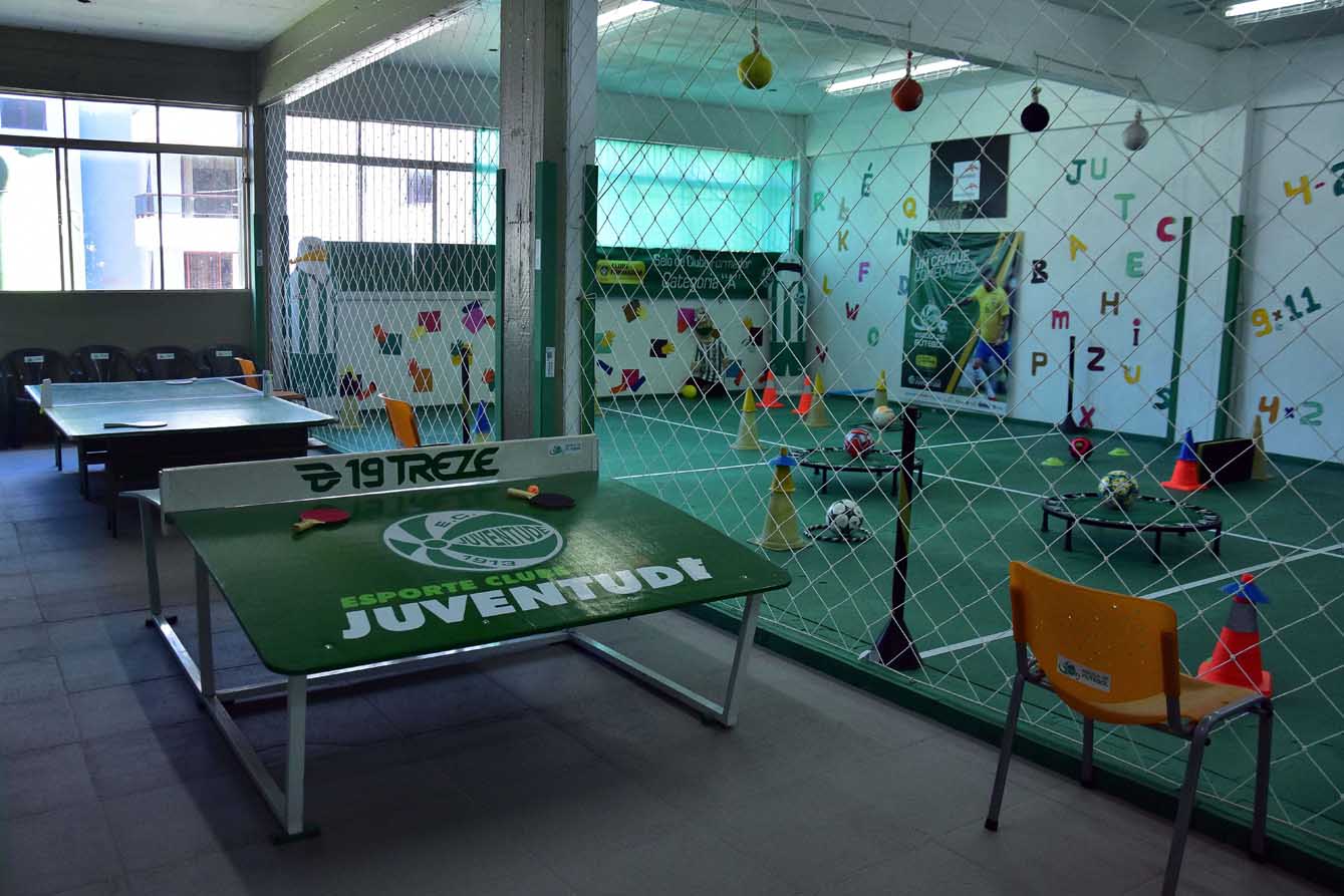 Estrutura da Escola de Futebol passa por melhorias durante a pandemia