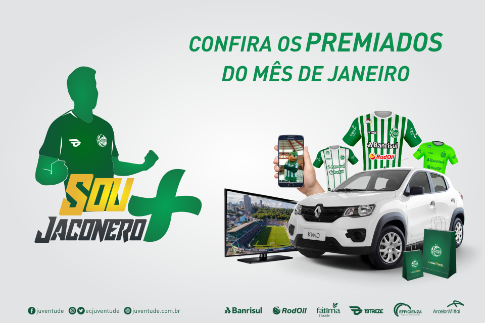 Confira os premiados da campanha &amp;quot;Sou + Jaconero&amp;quot; do mês de janeiro