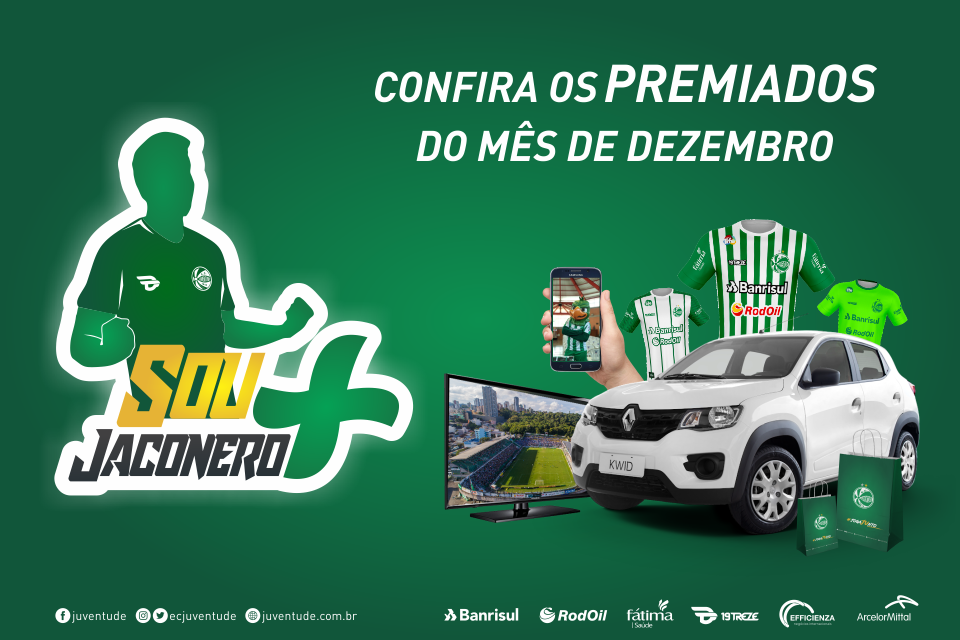 Confira os premiados da campanha &amp;quot;Sou + Jaconero&amp;quot; do mês de dezembro
