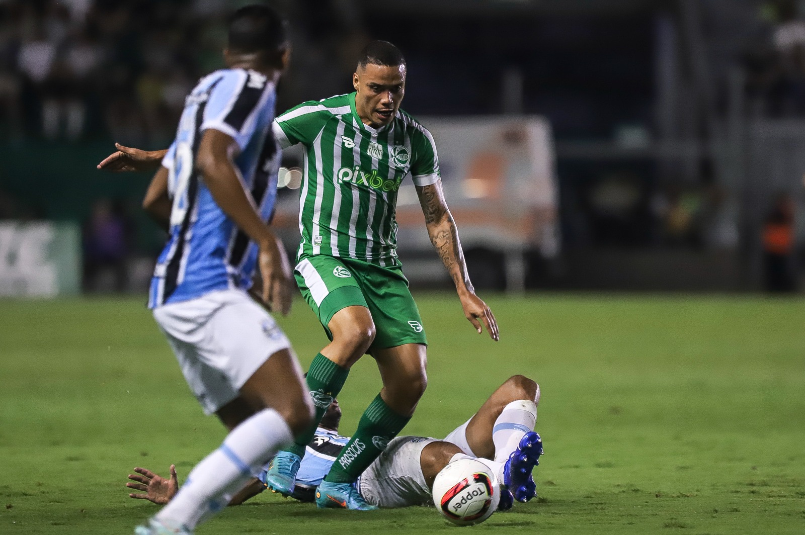 Juventude reage no segundo tempo, mas é superado pelo Grêmio no Jaconi