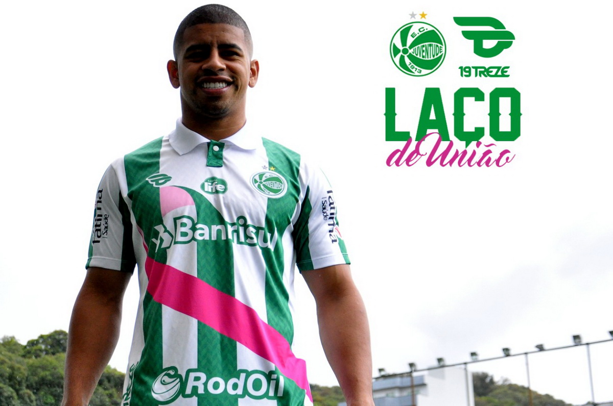 Juventude e 19Treze lançam camisa alusiva ao Outubro Rosa