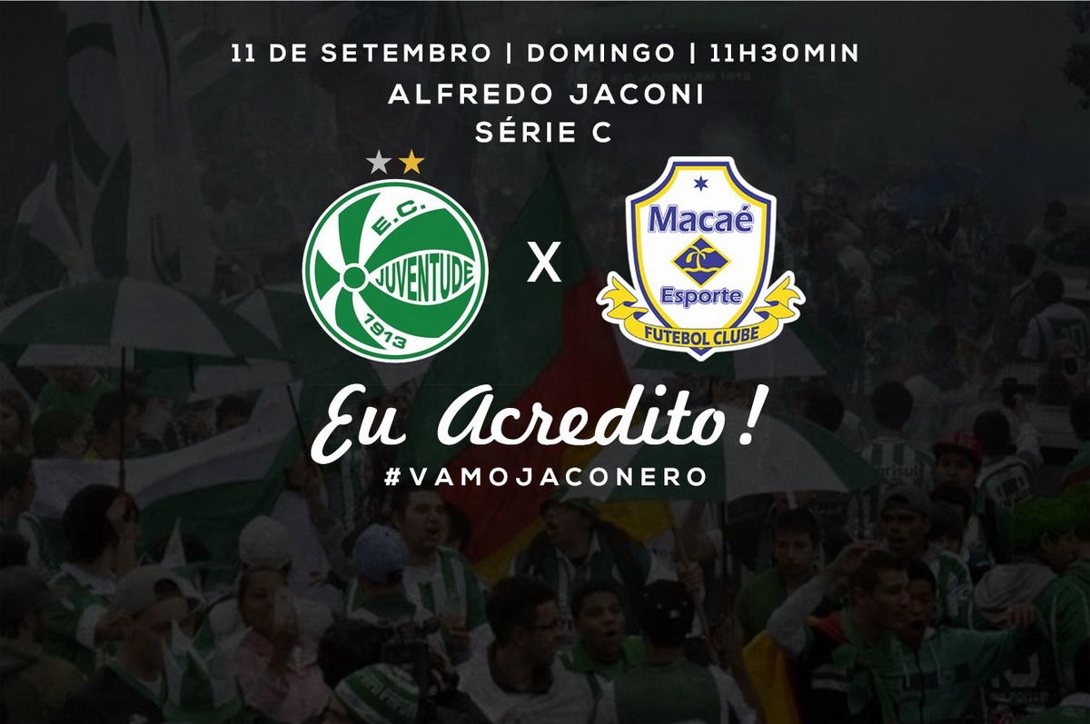 Juventude x Macaé: serviço de jogo